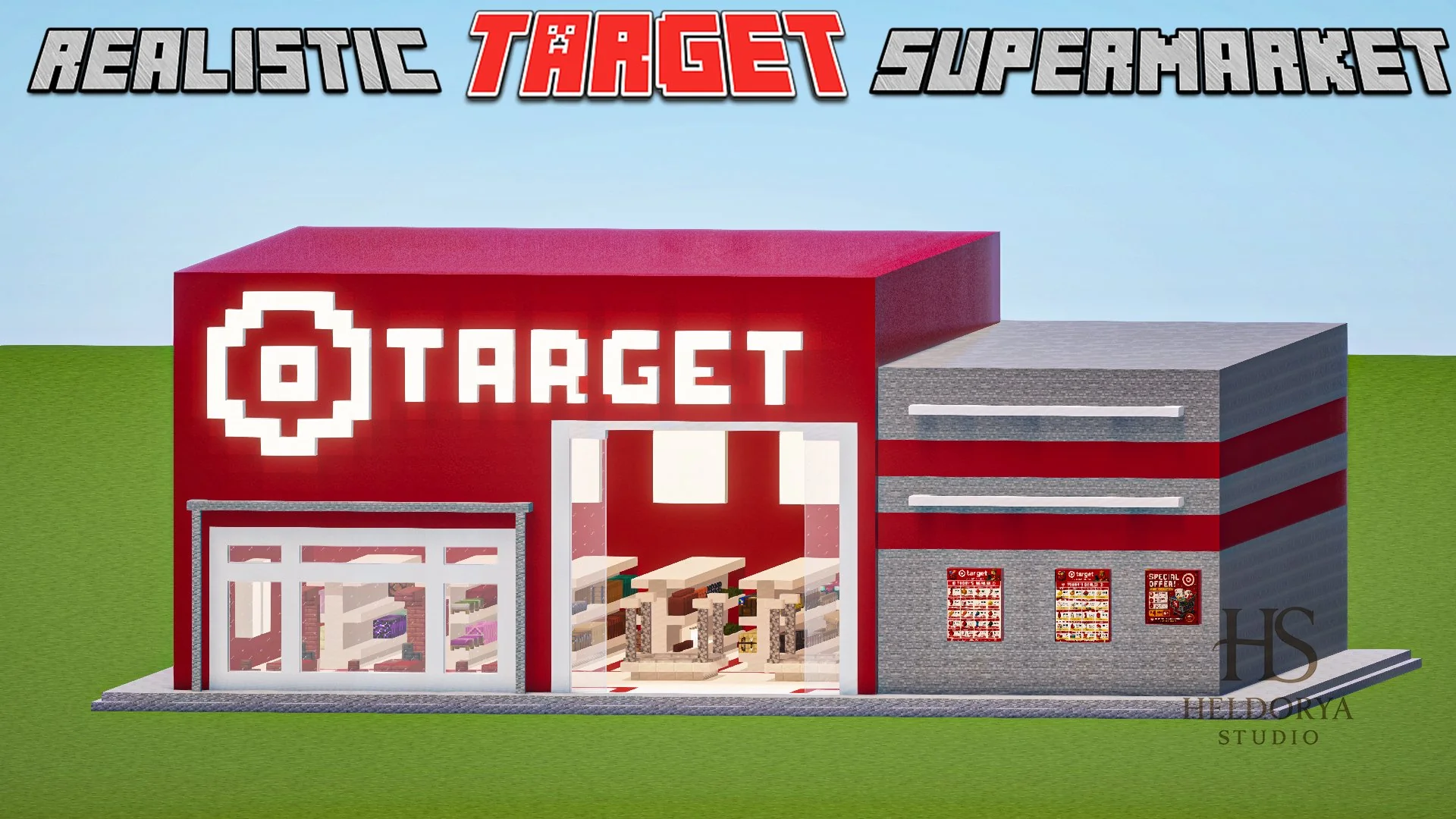 🏪 Realistic Target Supermarket (Fully Furnished) 🛒 - Image 2