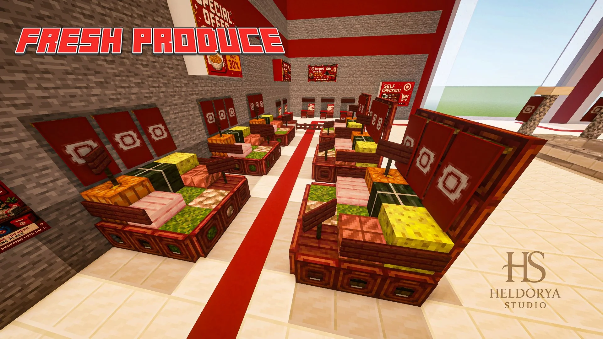 🏪 Realistic Target Supermarket (Fully Furnished) 🛒 - Image 7
