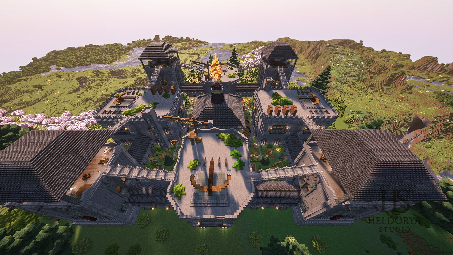 🏰 Royal Twin Crown Citadel – Dual Kingdom Medieval Castle & Arena Complex 🏰 - Image 14