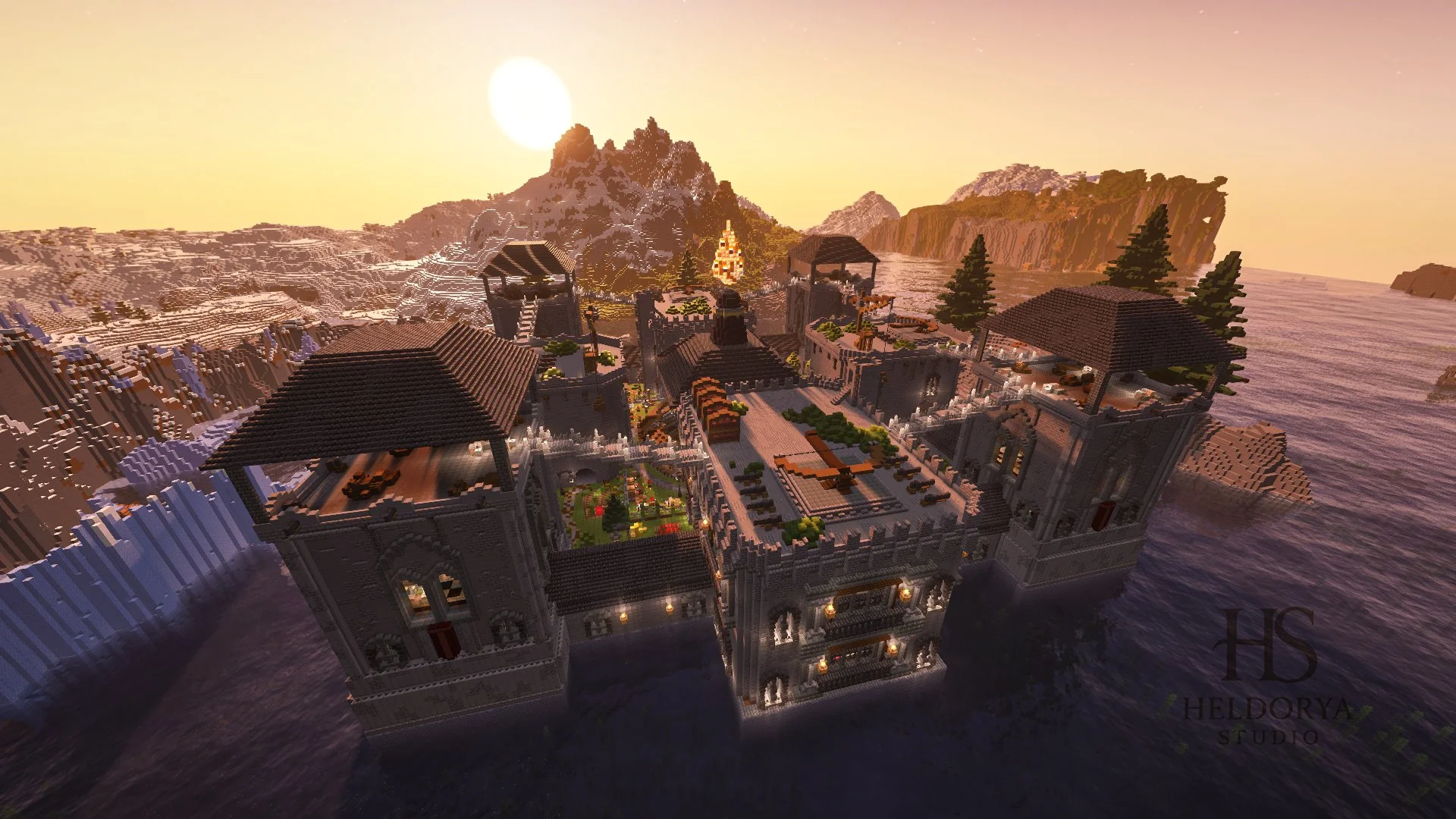 🏰 Royal Twin Crown Citadel – Dual Kingdom Medieval Castle & Arena Complex 🏰 - Image 15