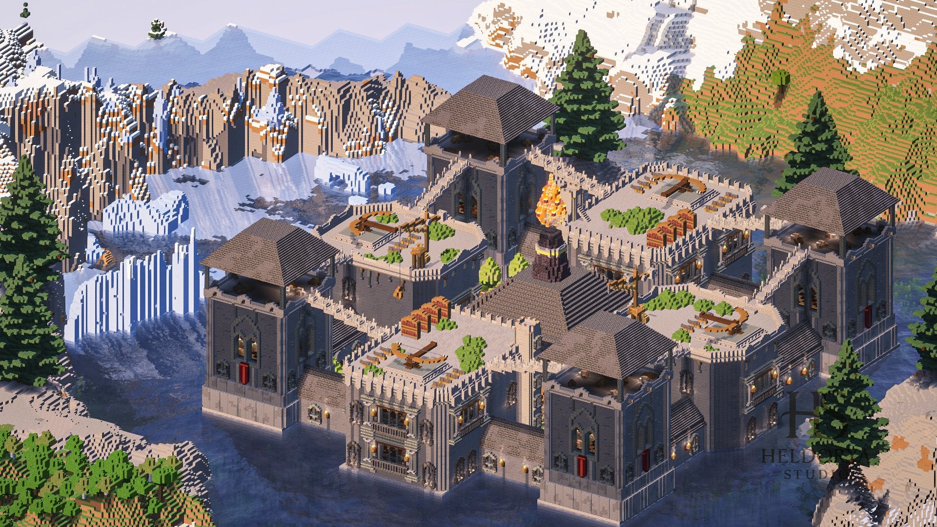 🏰 Royal Twin Crown Citadel – Dual Kingdom Medieval Castle & Arena Complex 🏰 - Image 16