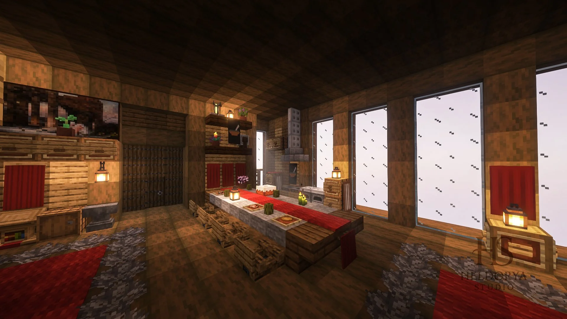 ❄️ Winter Majesty Mansion – Fully Furnished Luxury Winter Spawn Chalet ❄️ - Image 10