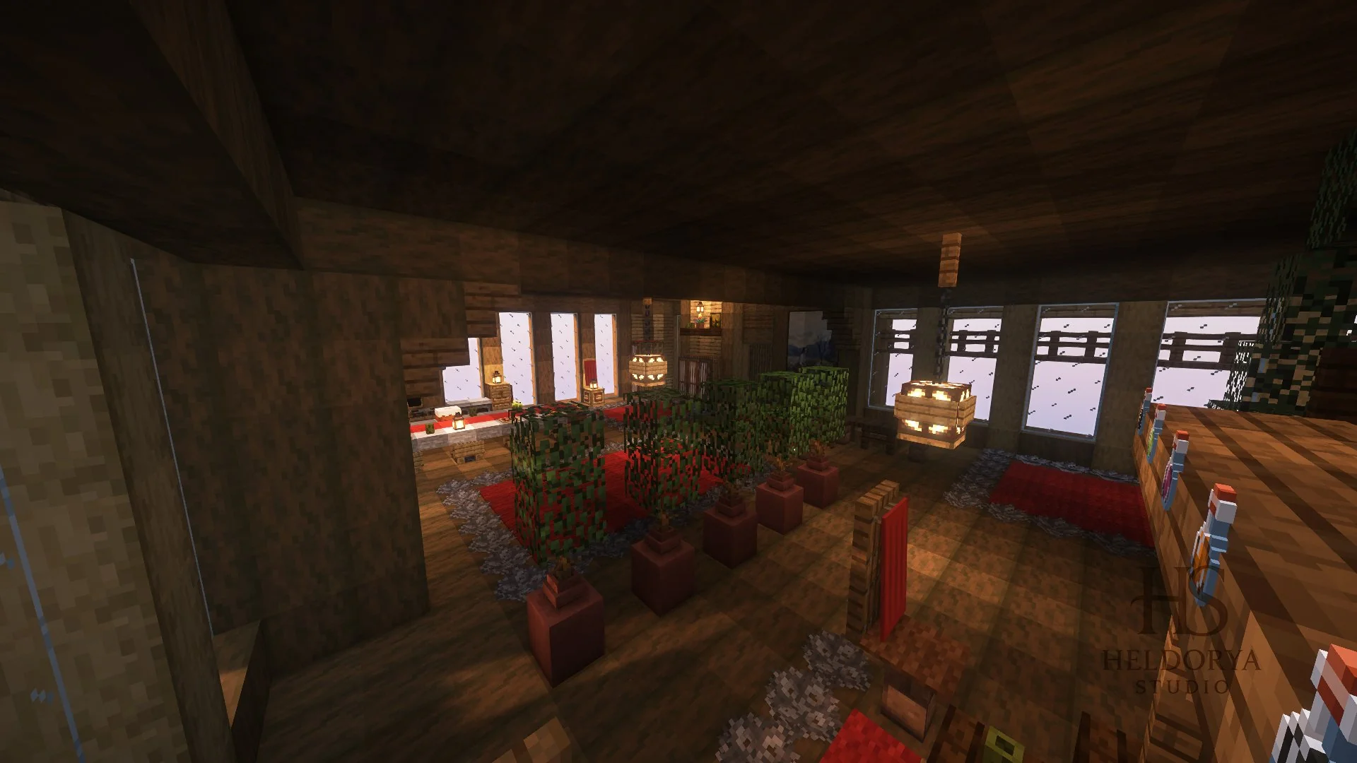 ❄️ Winter Majesty Mansion – Fully Furnished Luxury Winter Spawn Chalet ❄️ - Image 11