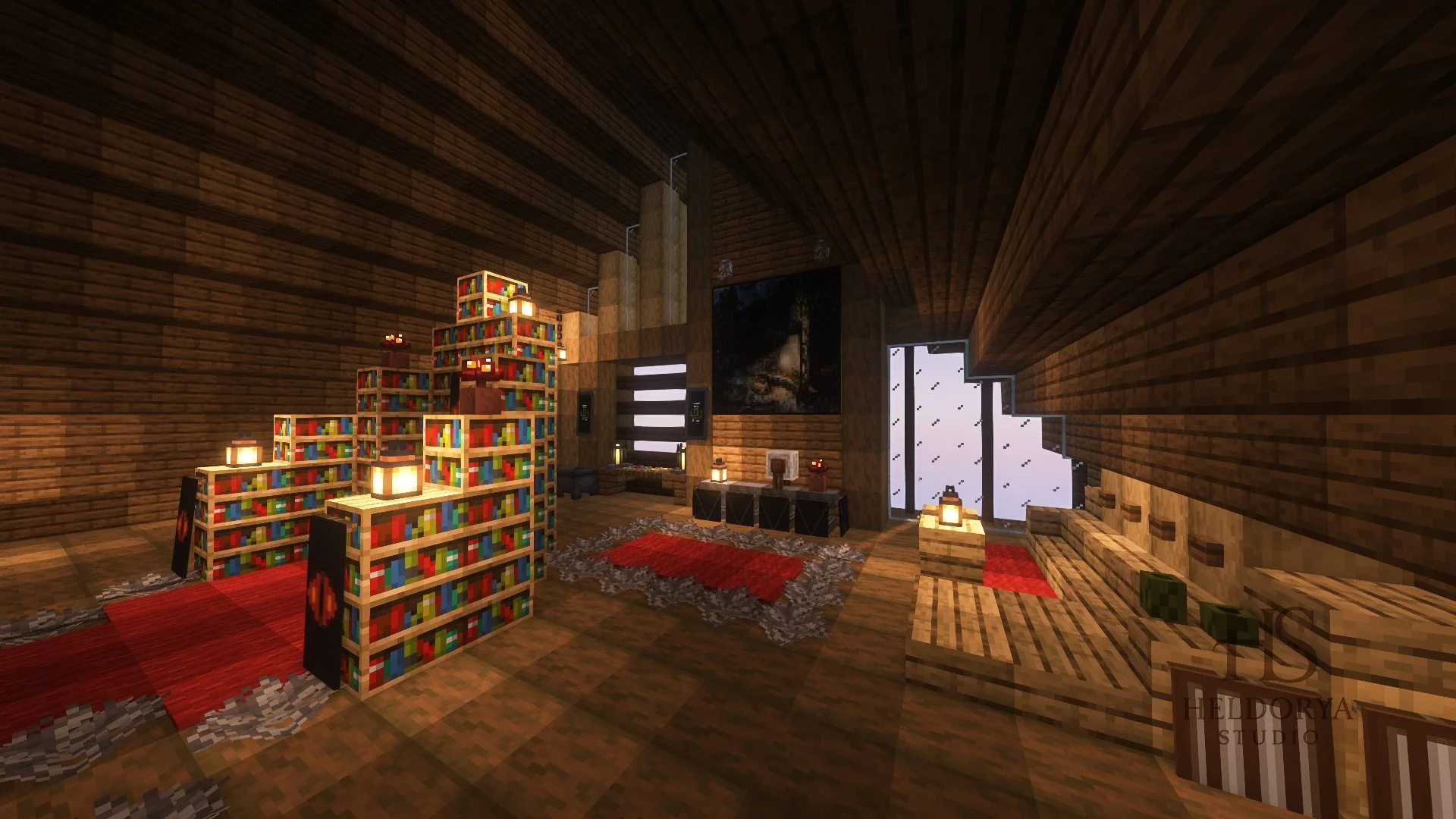 ❄️ Winter Majesty Mansion – Fully Furnished Luxury Winter Spawn Chalet ❄️ - Image 15