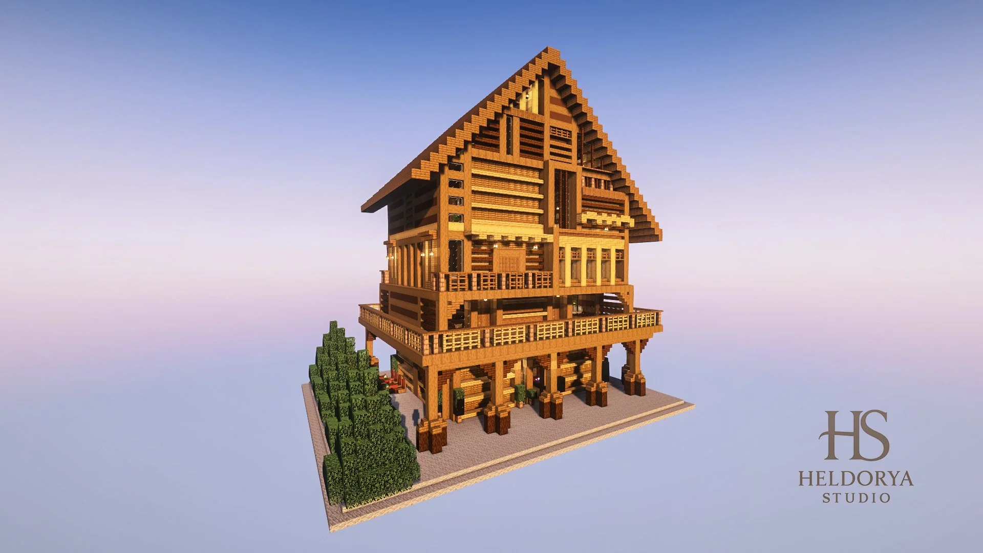 ❄️ Winter Majesty Mansion – Fully Furnished Luxury Winter Spawn Chalet ❄️ - Image 4