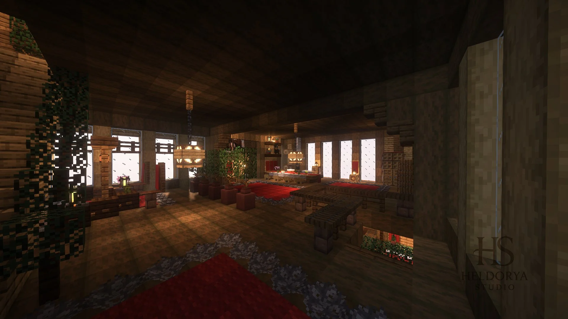 ❄️ Winter Majesty Mansion – Fully Furnished Luxury Winter Spawn Chalet ❄️ - Image 9