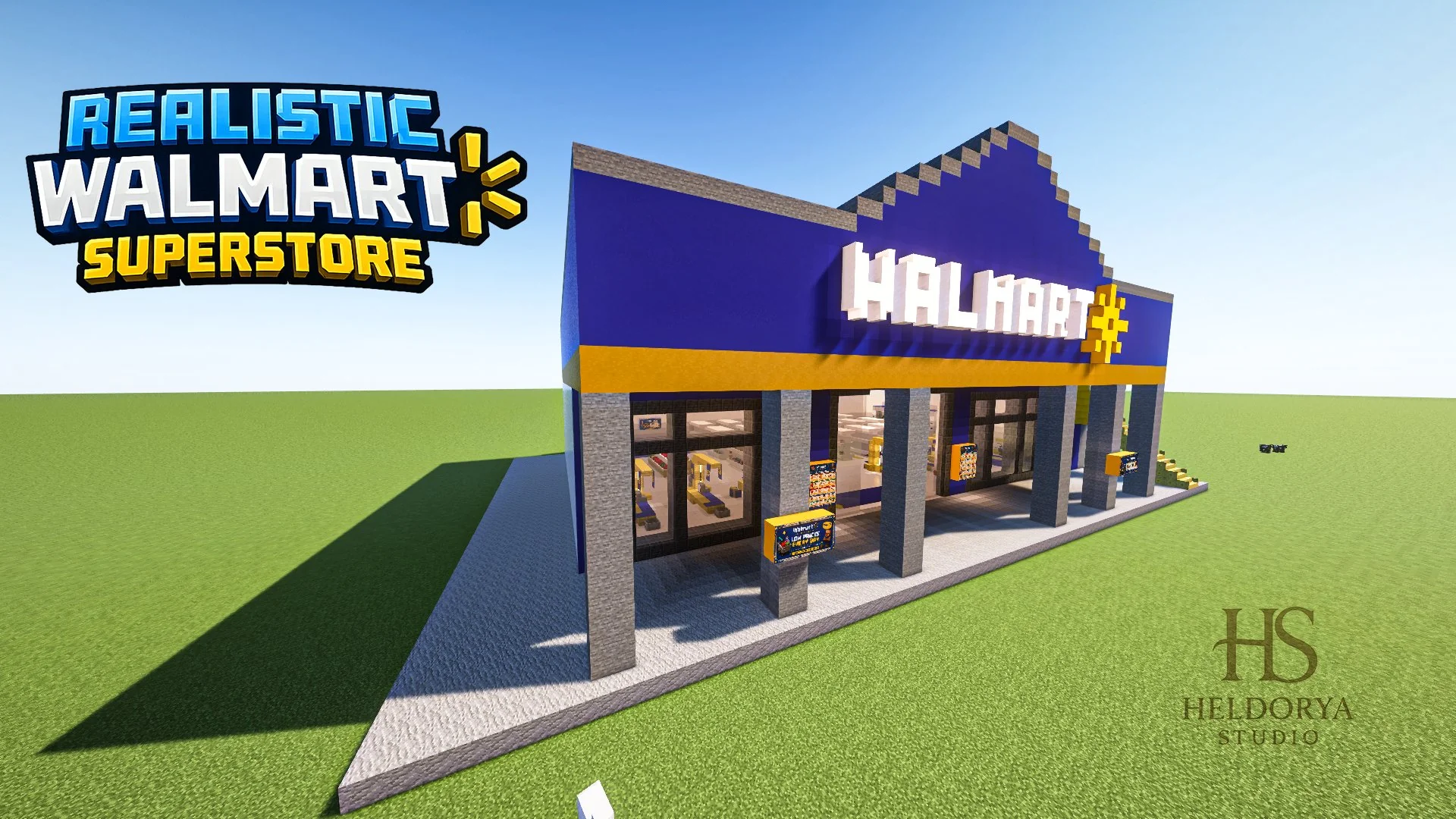🏪Realistic Walmart Superstore 🏪 | Fully Furnished Interior + Offices (Download) - Image 2