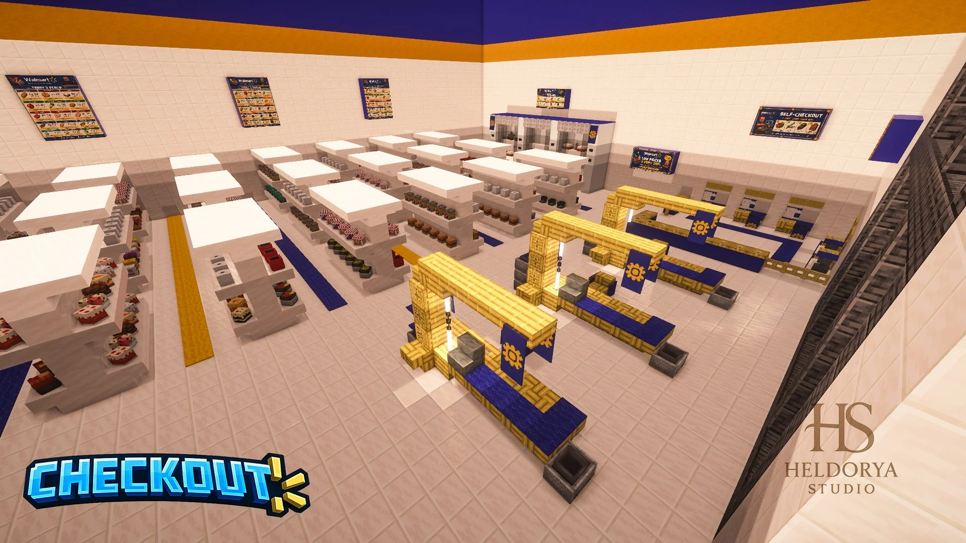 🏪Realistic Walmart Superstore 🏪 | Fully Furnished Interior + Offices (Download) - Image 6