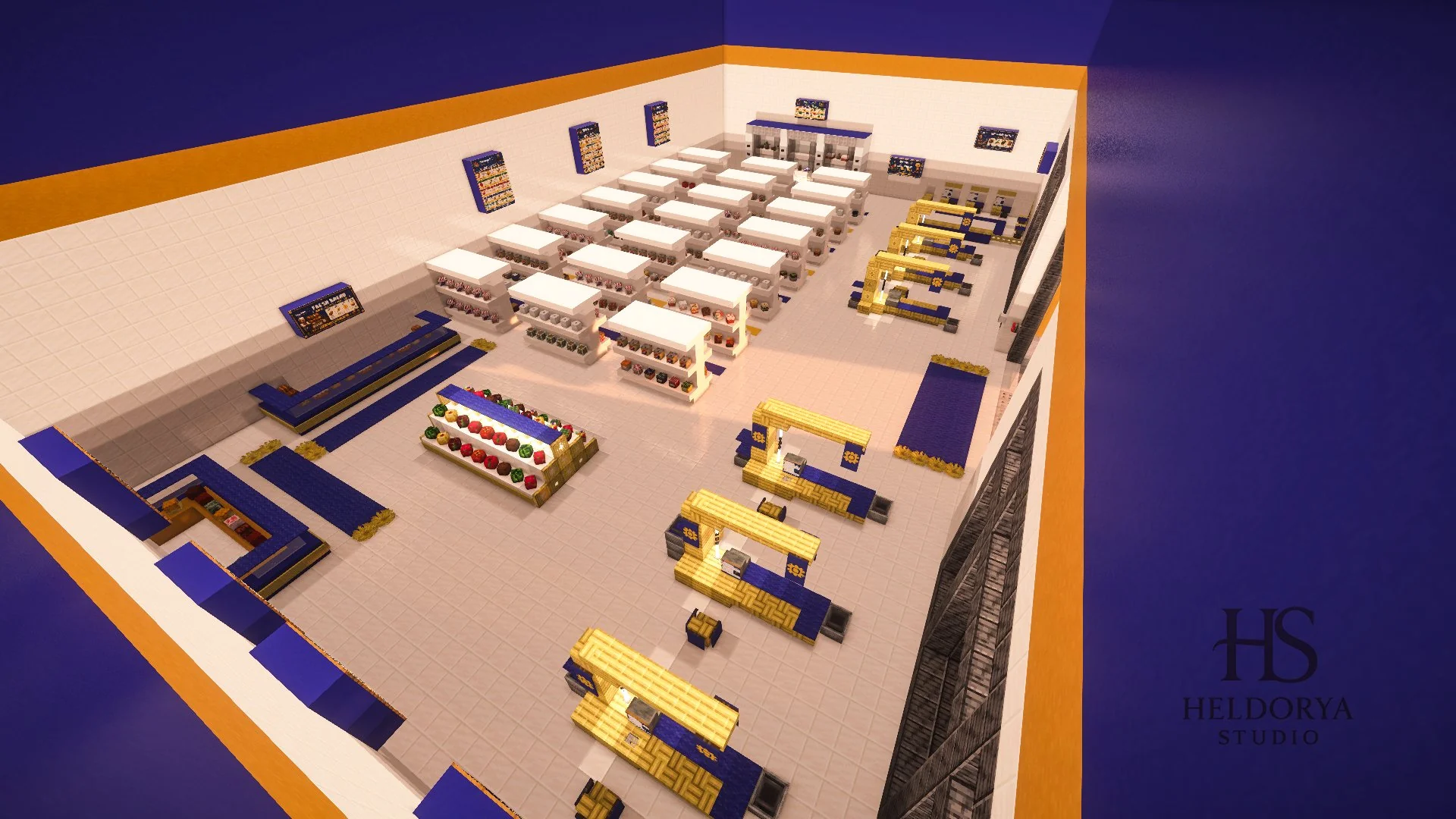 🏪Realistic Walmart Superstore 🏪 | Fully Furnished Interior + Offices (Download) - Image 7