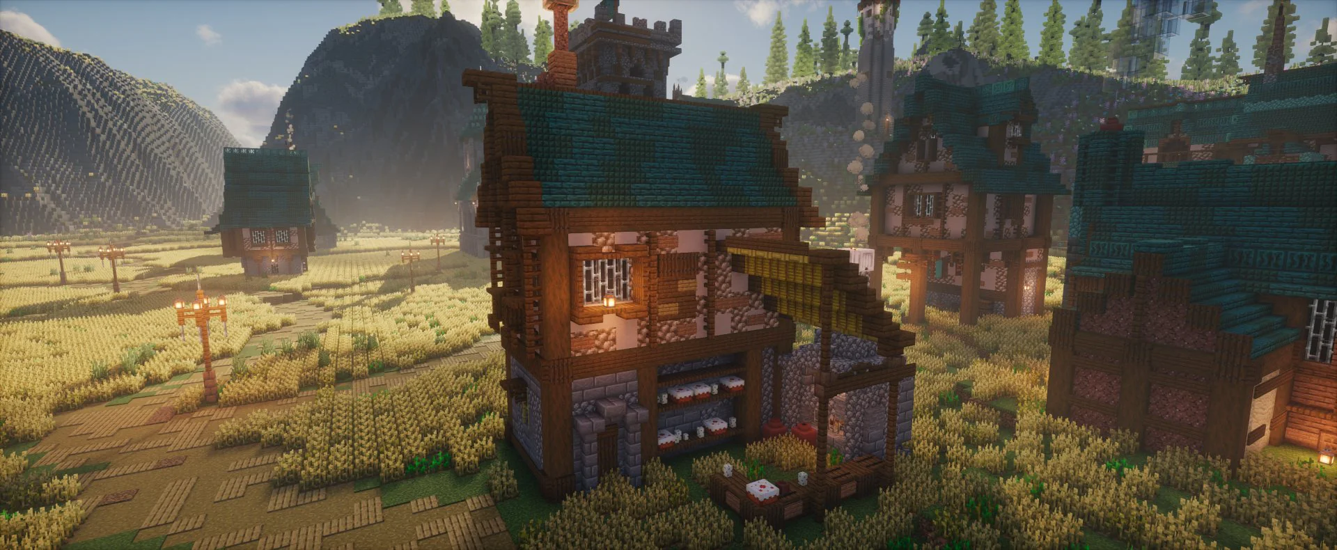 10 Pack Medieval/Fantastical Houses (DECORATIVE) - Image 4