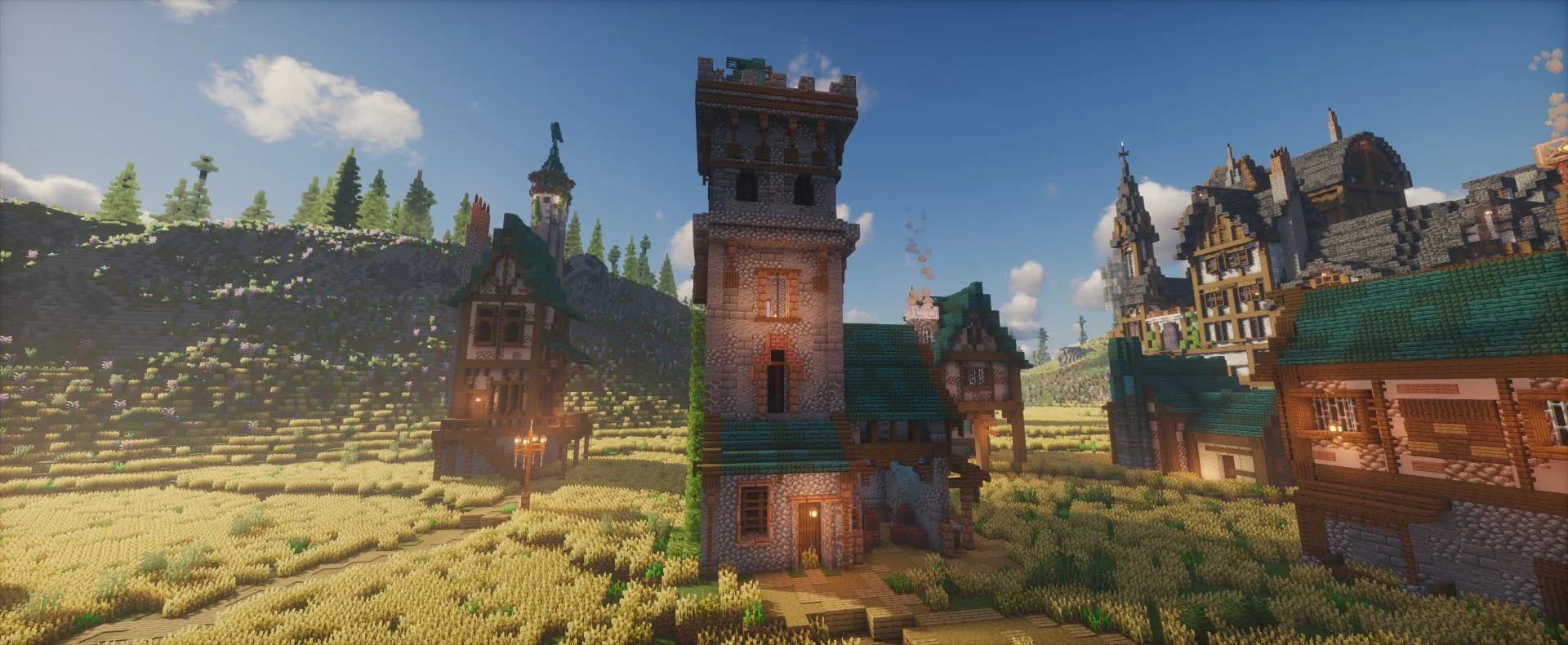 10 Pack Medieval/Fantastical Houses (DECORATIVE) - Image 5
