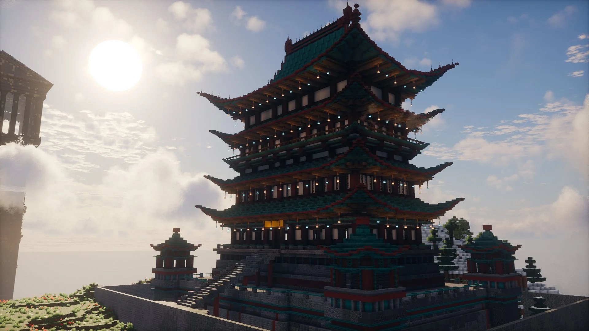 Asian Pagoda Exterior - Image 11