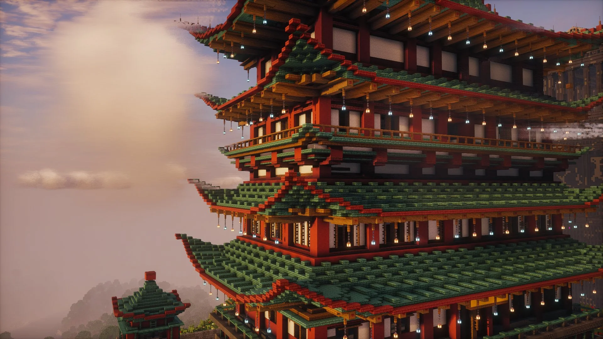 Asian Pagoda Exterior - Image 3
