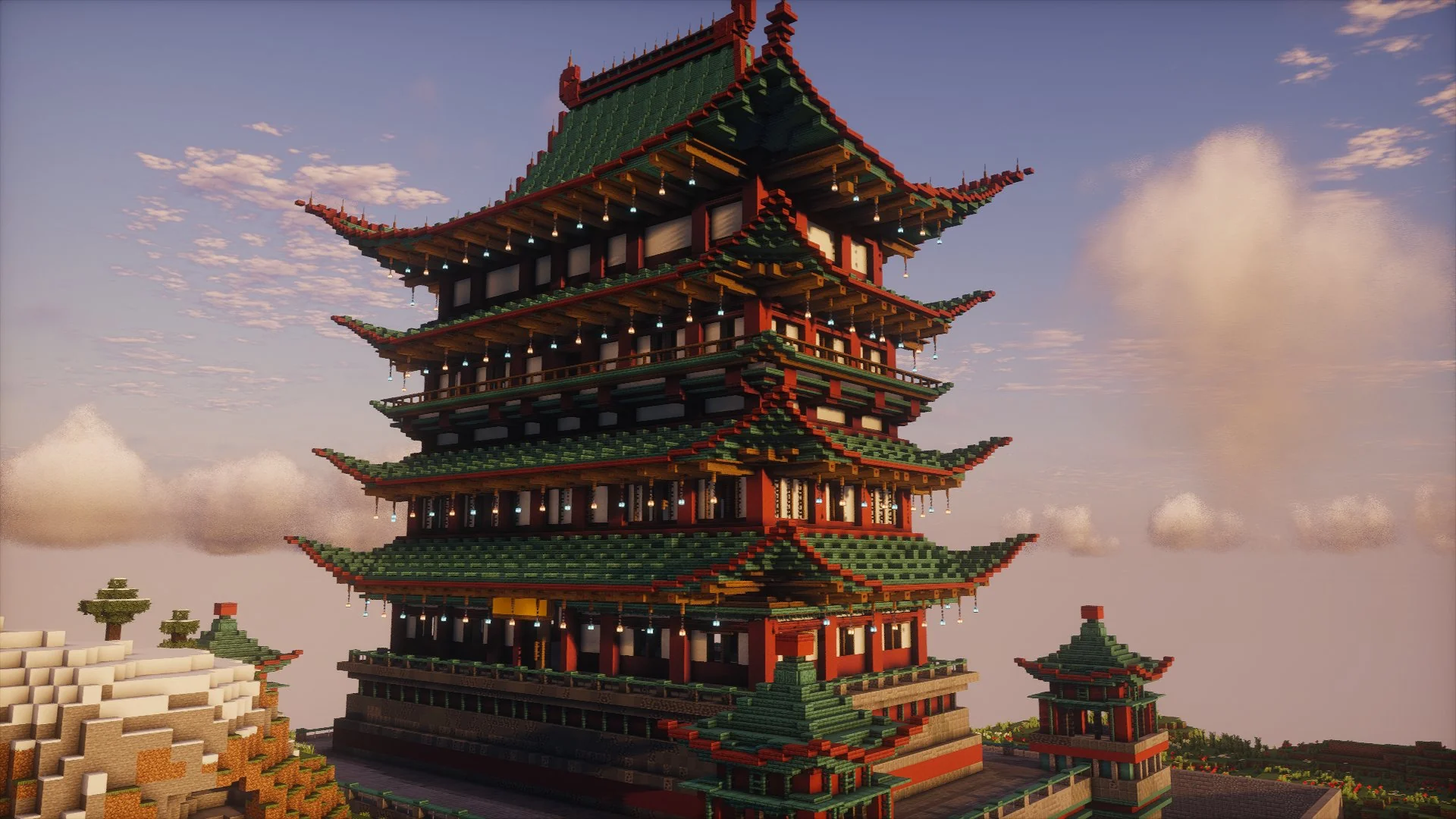 Asian Pagoda Exterior - Image 4