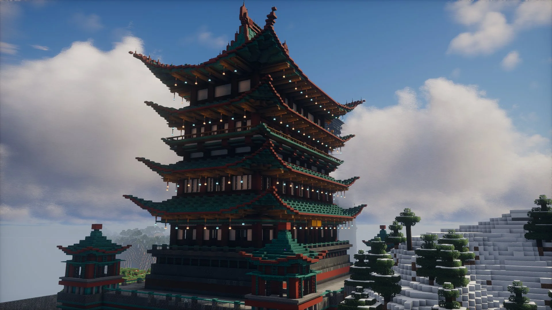 Asian Pagoda Exterior - Image 7