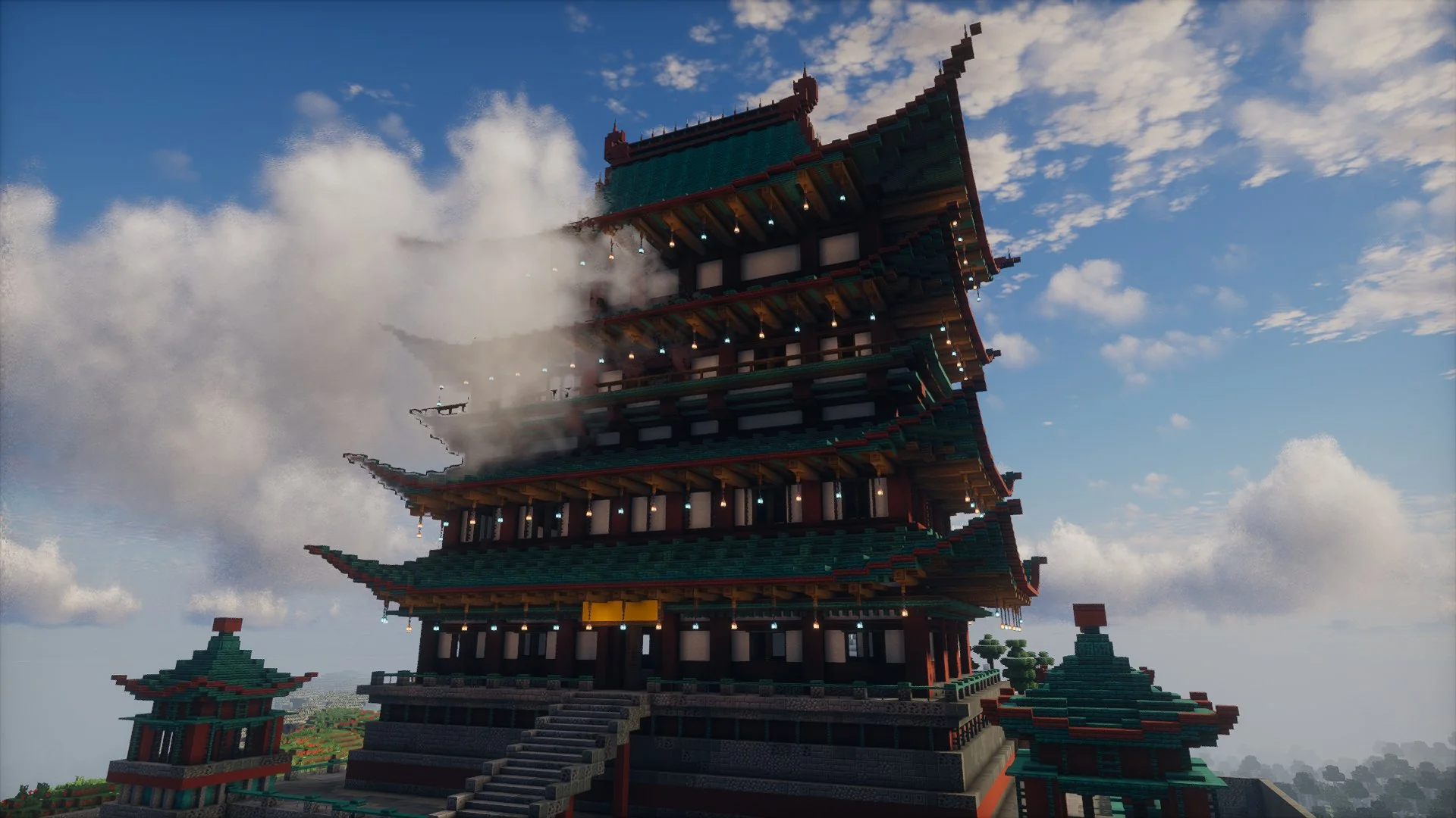 Asian Pagoda Exterior - Image 8
