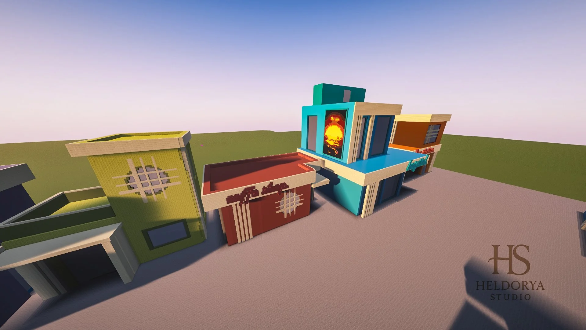 ASSET PACK Modern City - Map - VANILLA FRIENDLY Miami Vibes - Image 4
