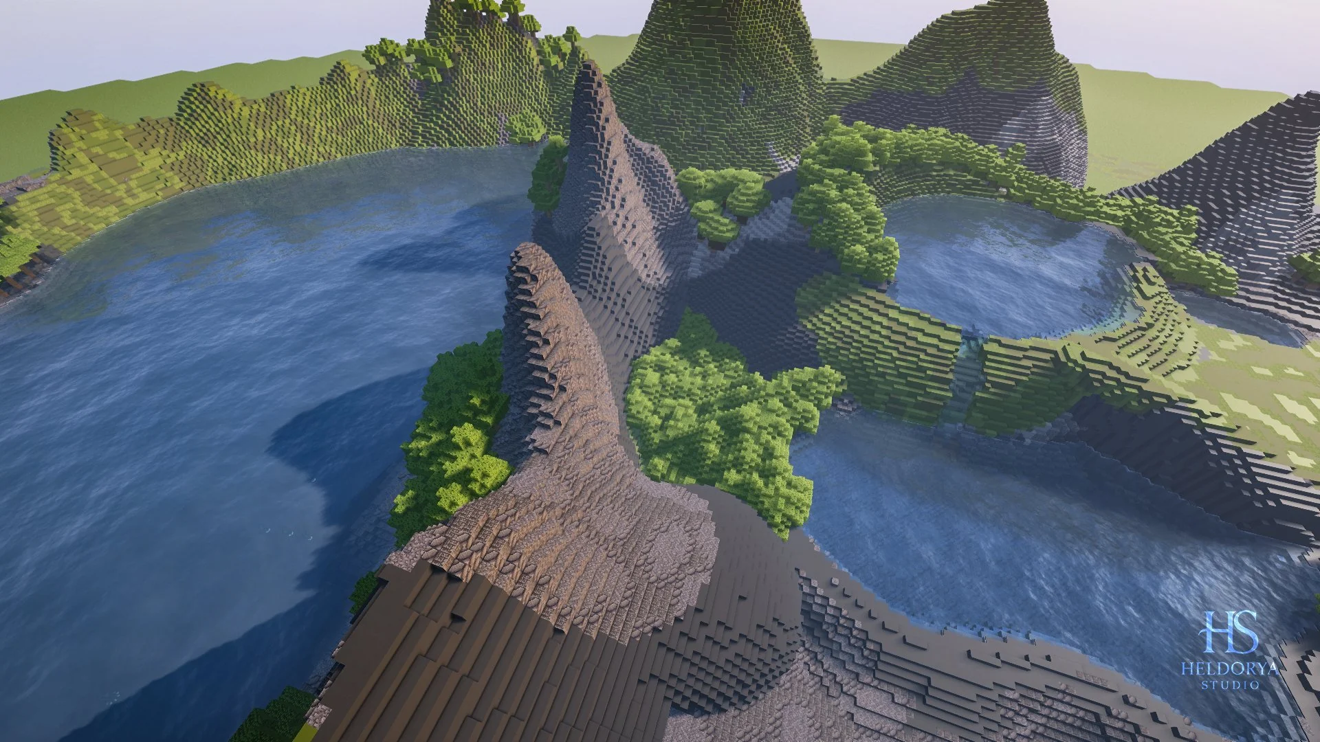 Azores Terrain Map - Realistic volcano Islands Biome CUSTOM - Image 3