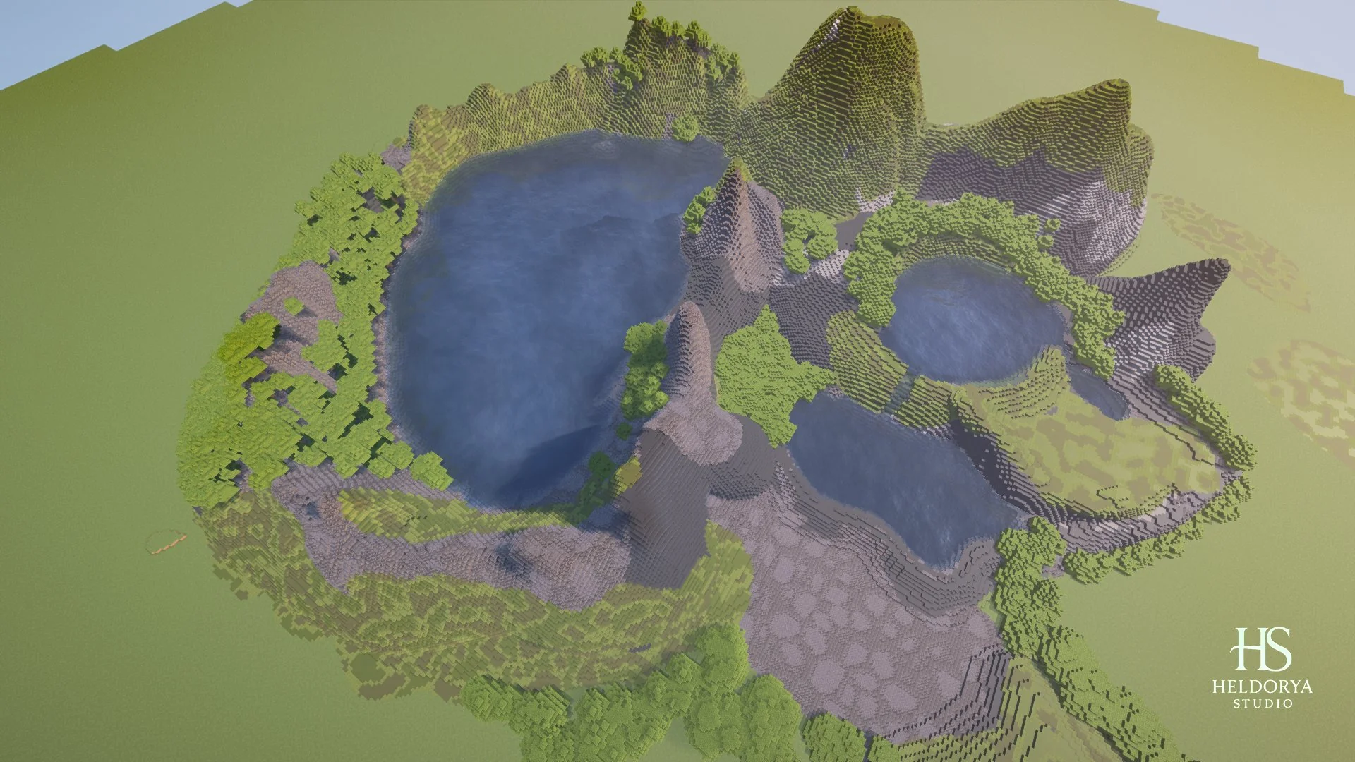 Azores Terrain Map - Realistic volcano Islands Biome CUSTOM - Image 5