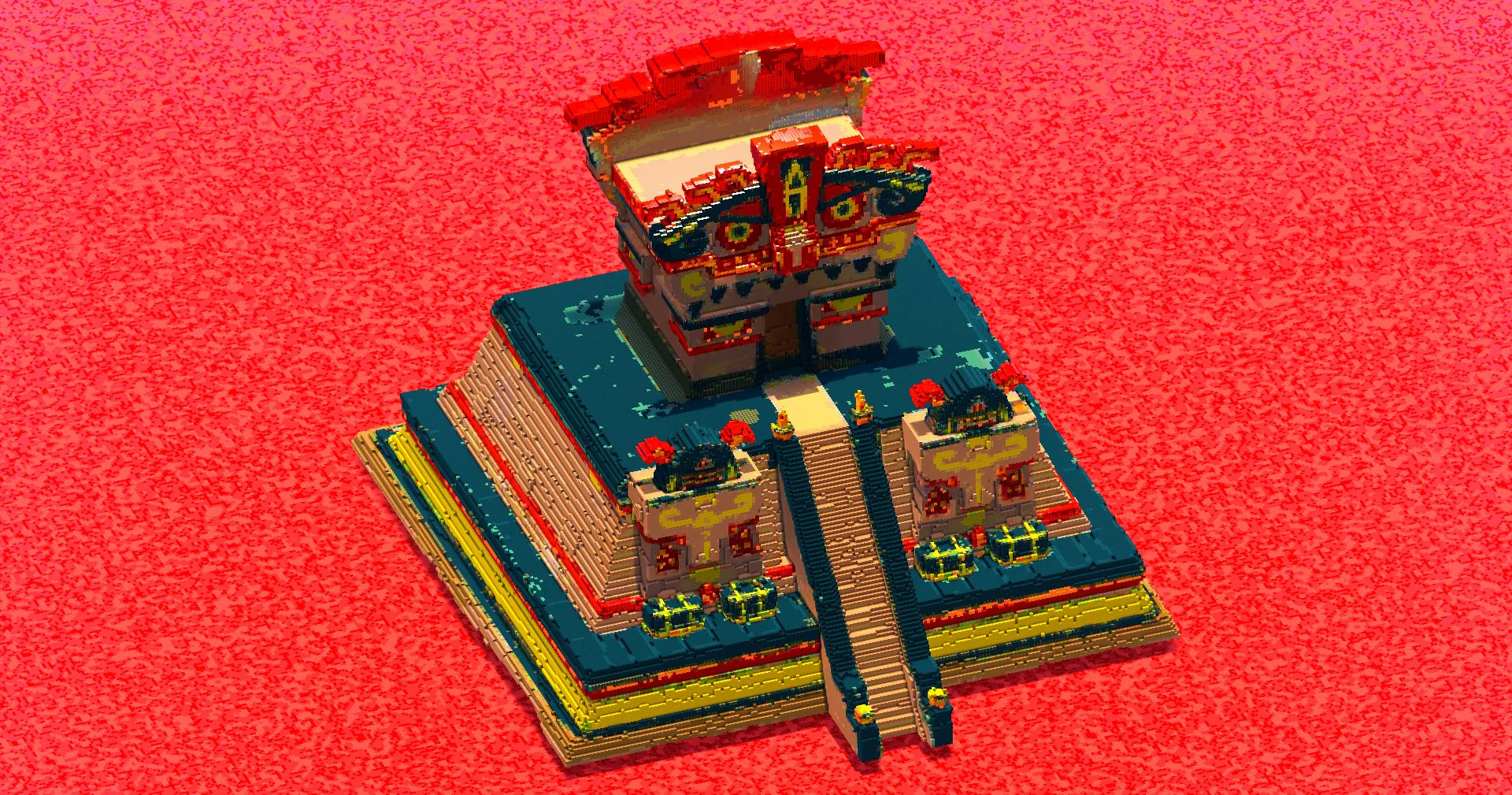 Aztec Blue Temple - Image 2