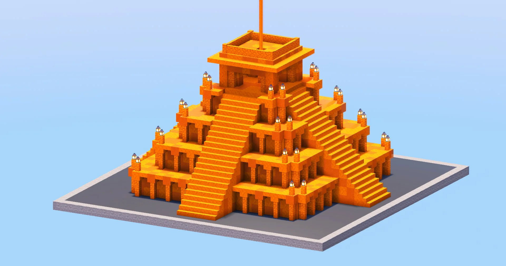 Aztec Pyramid Beacon Design - Image 2