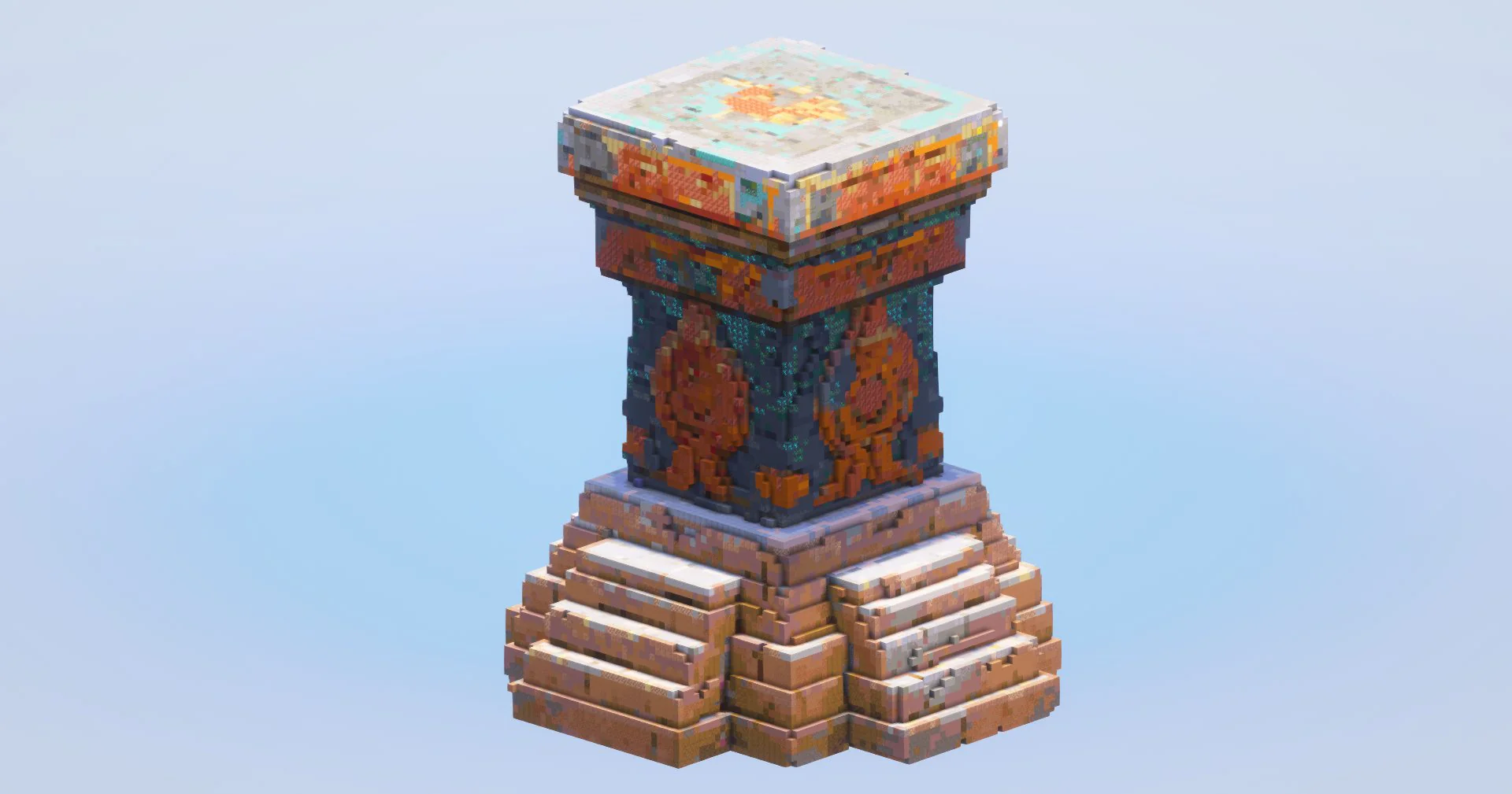 Aztec Stone Column - Image 2