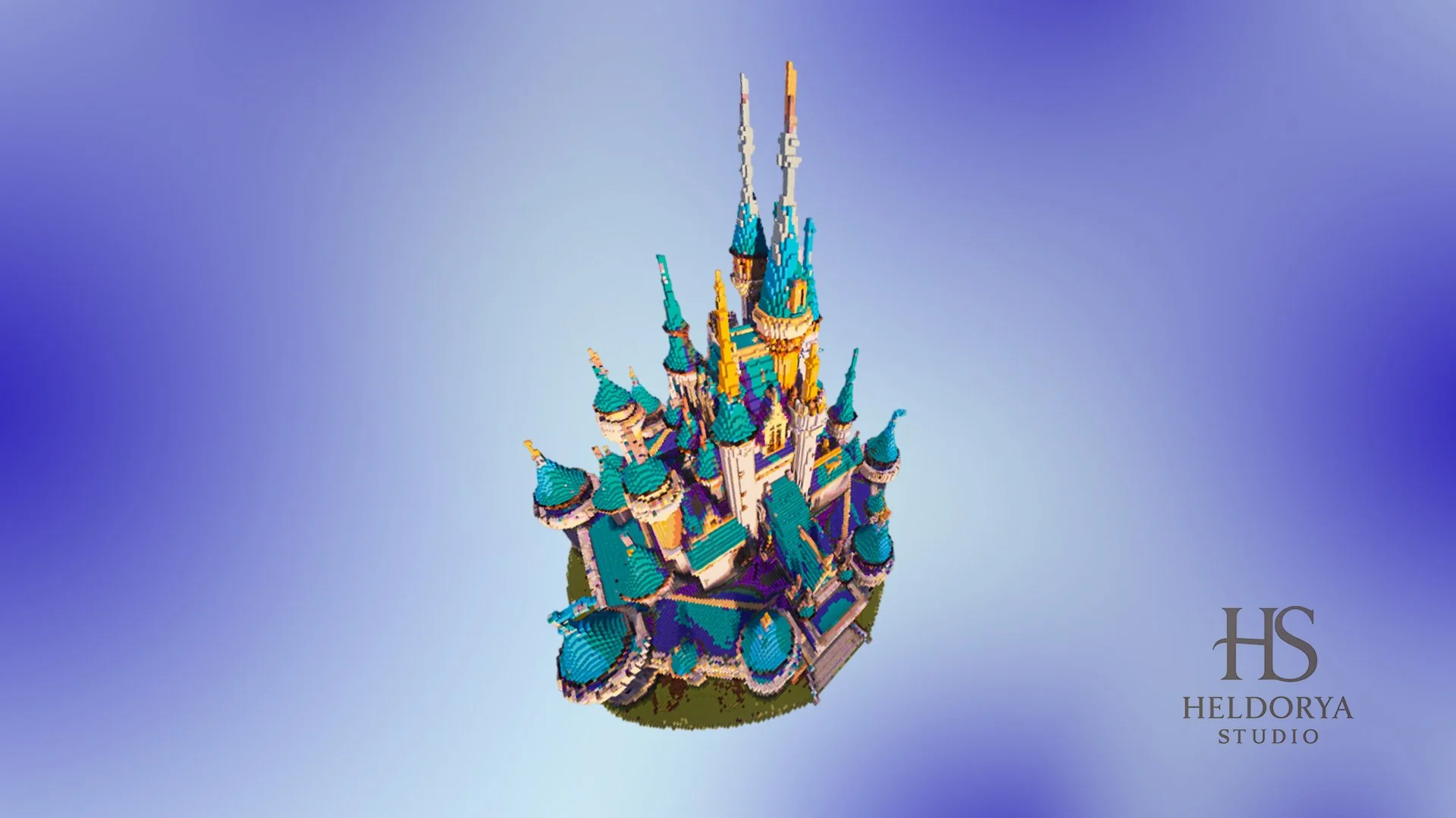Beautiful Blue Castle - Fantasy - Image 3