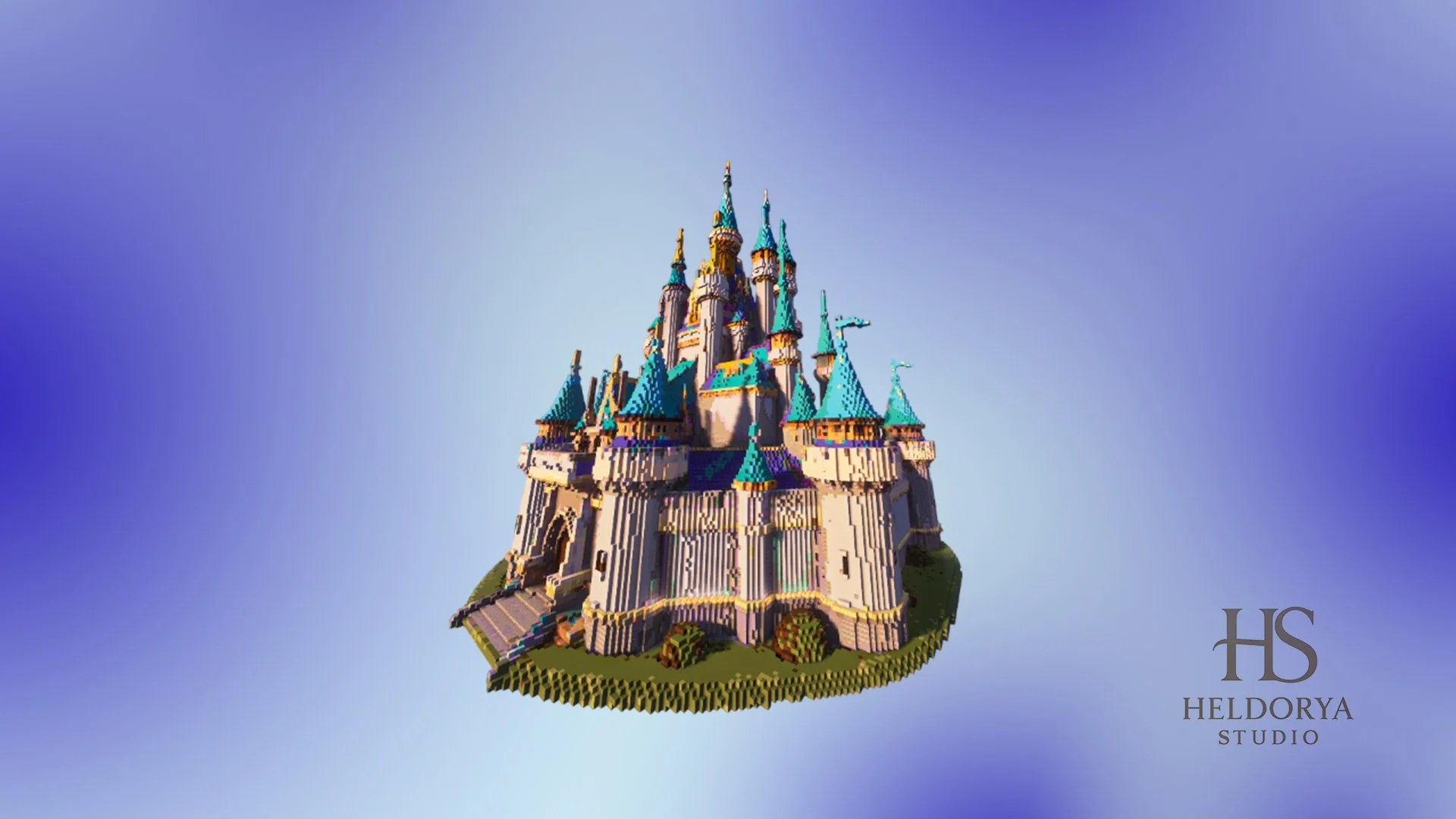 Beautiful Blue Castle - Fantasy - Image 4