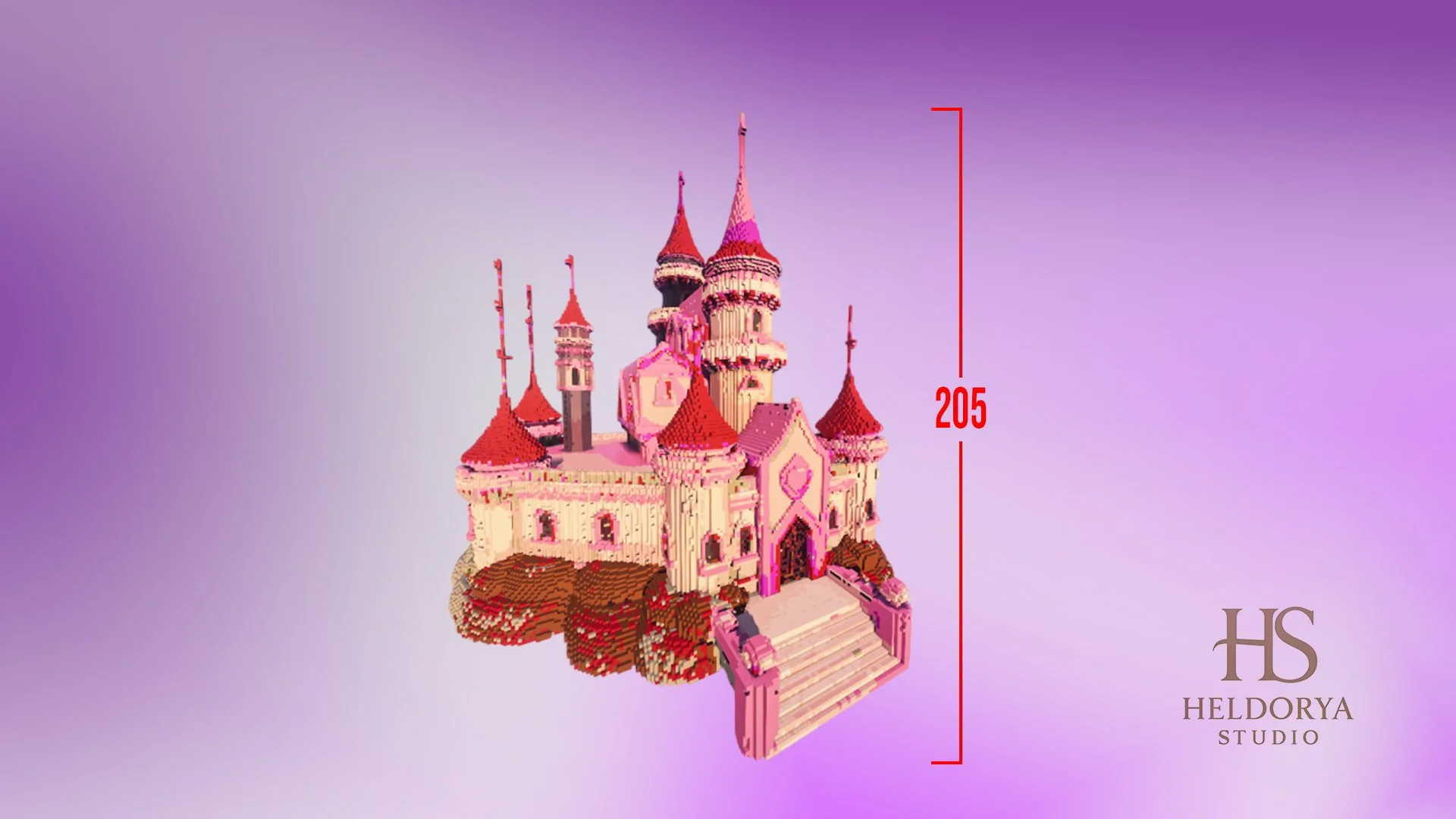 Beautiful Pink Castle - Cinematic Structure - Image 2