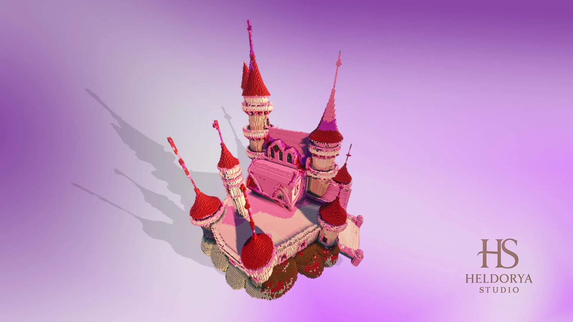 Beautiful Pink Castle - Cinematic Structure - Image 3