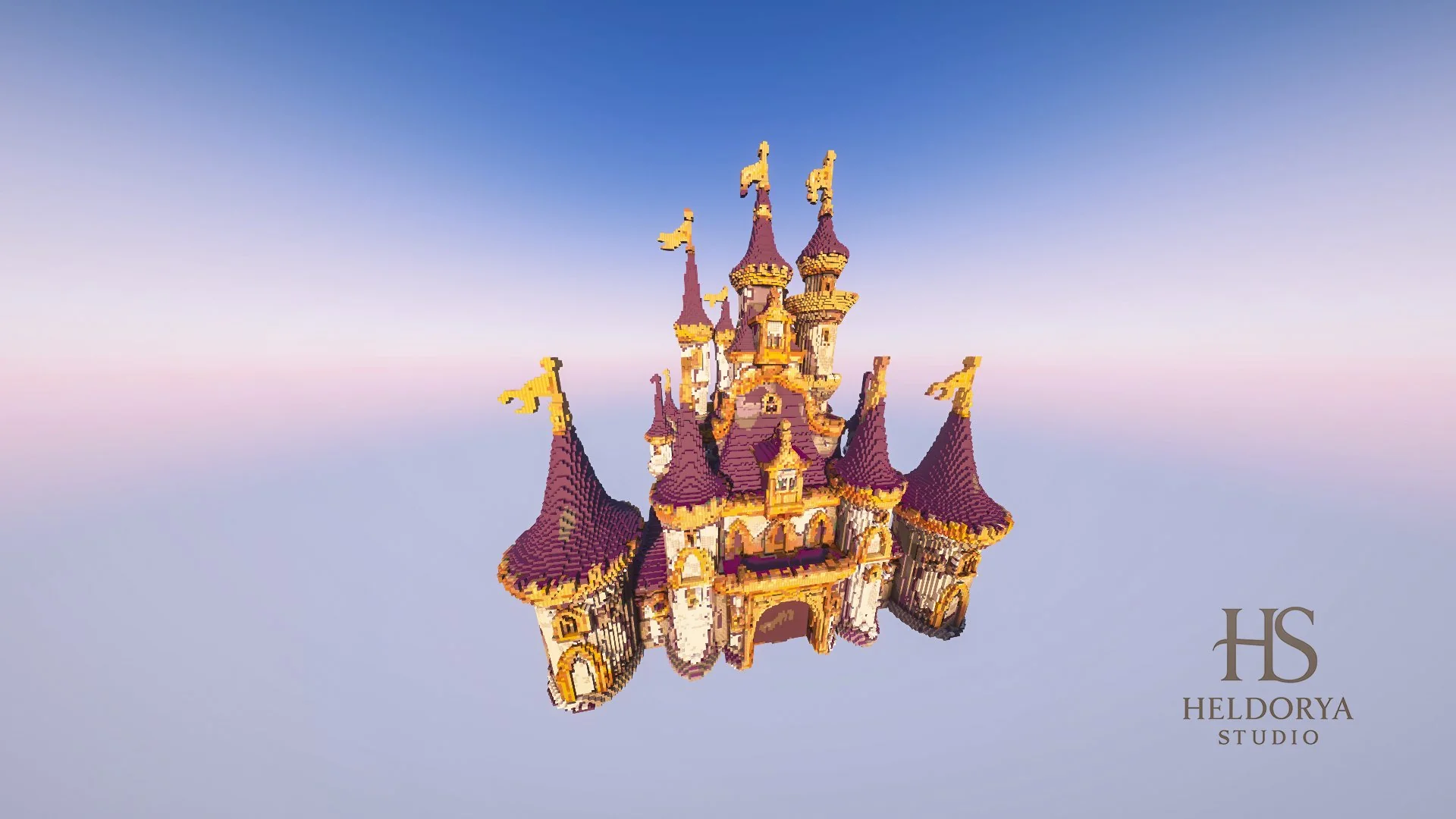 Beautiful Purple Castle - Fantasy - Image 2