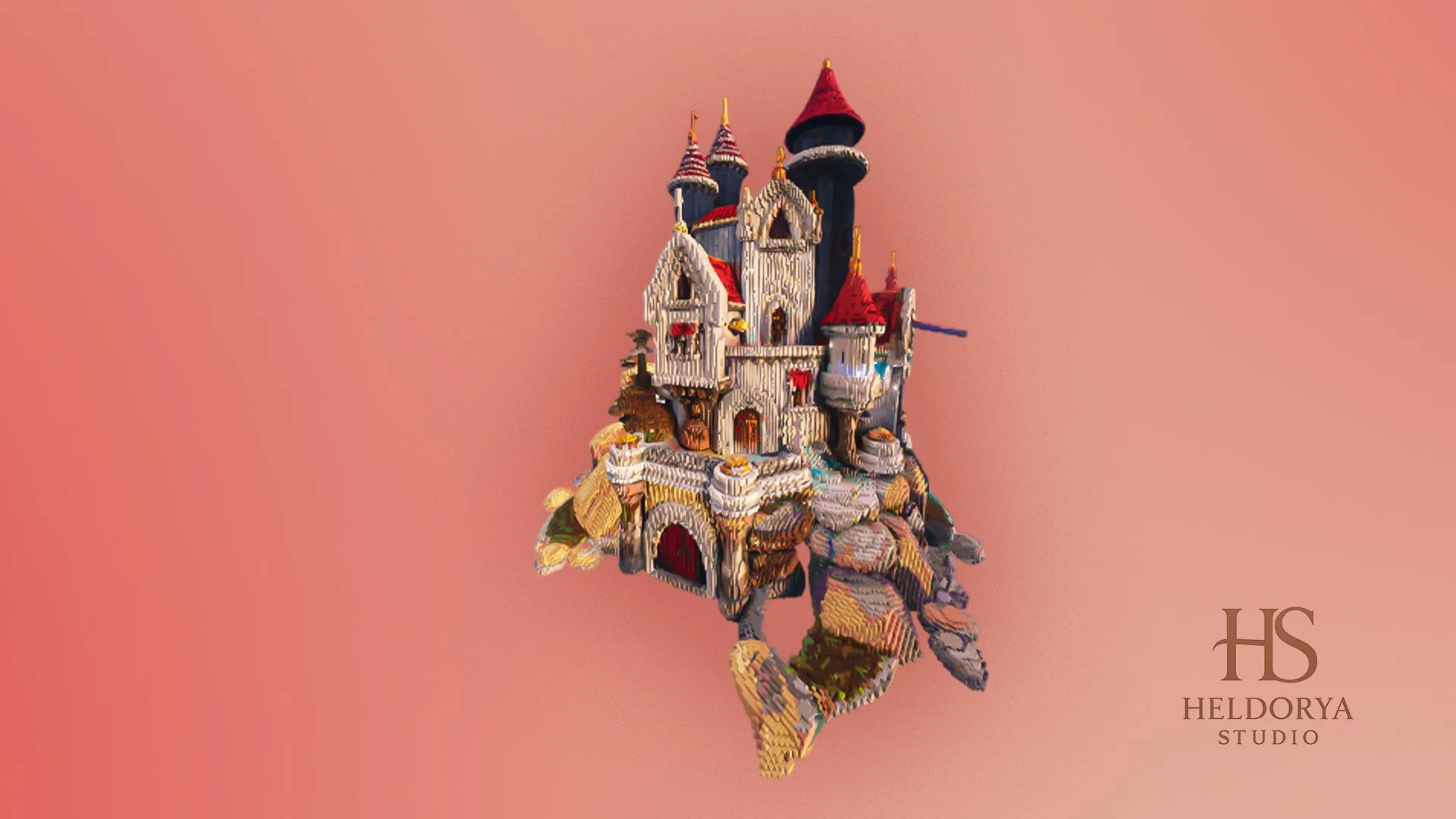 Beautiful Red Castle - Fantasy - Fable - Image 4