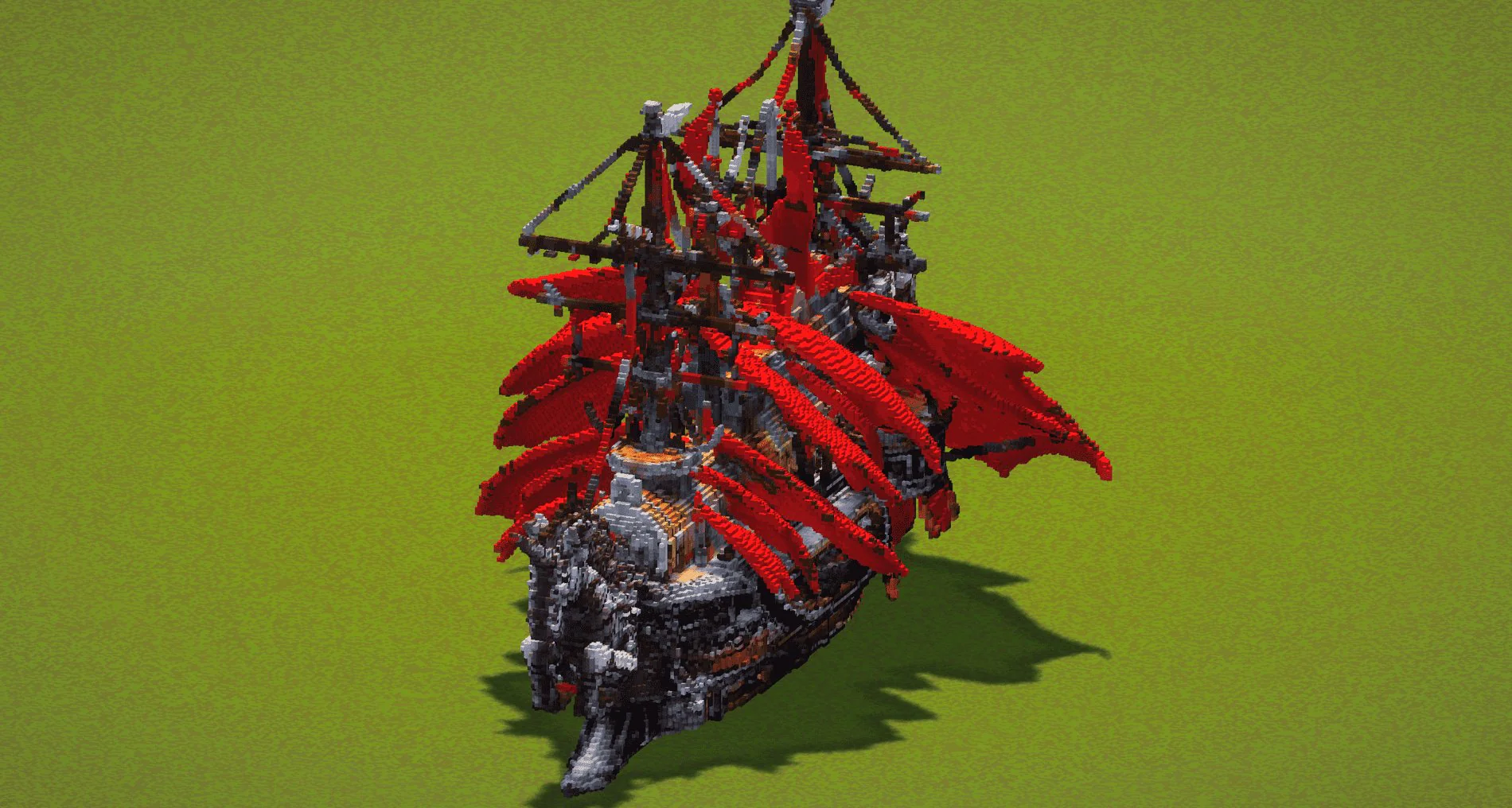Big Red Sail Boat - Image 2
