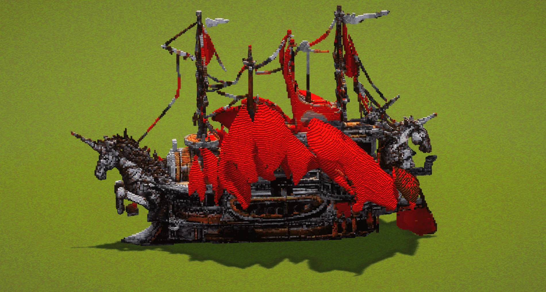 Big Red Sail Boat - Image 3