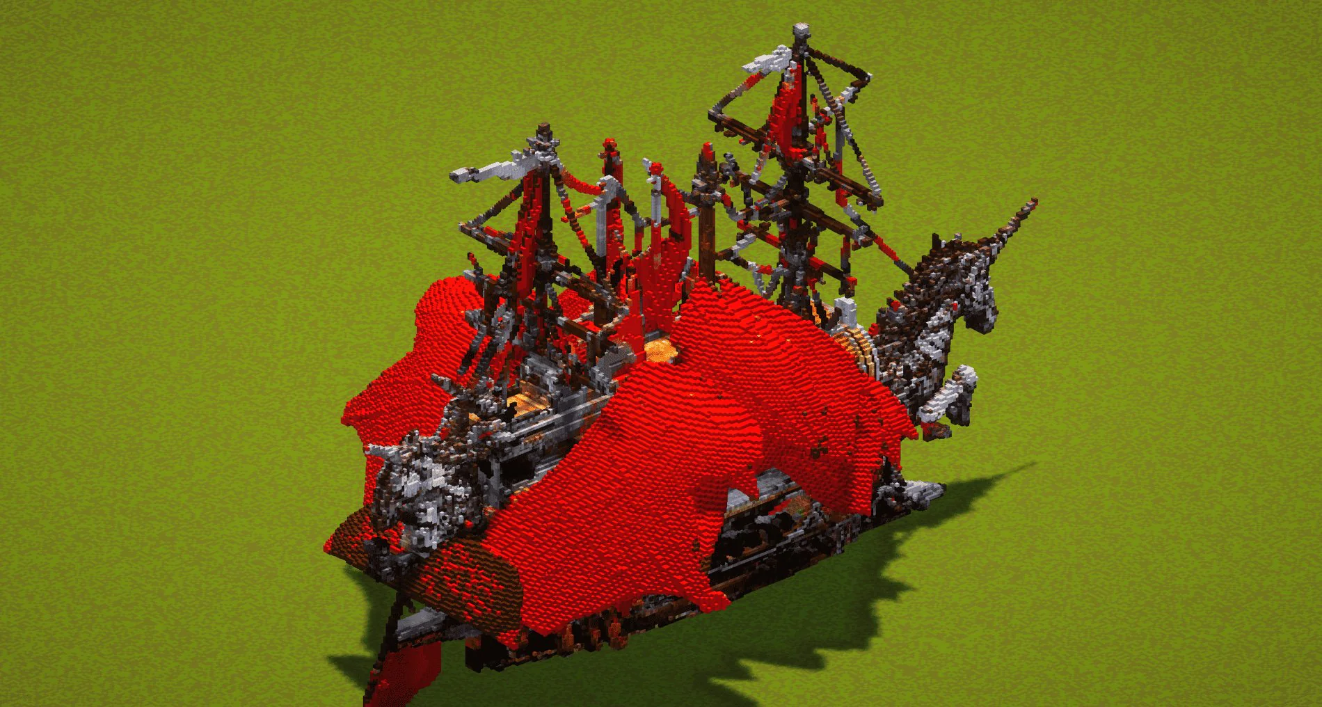 Big Red Sail Boat - Image 4