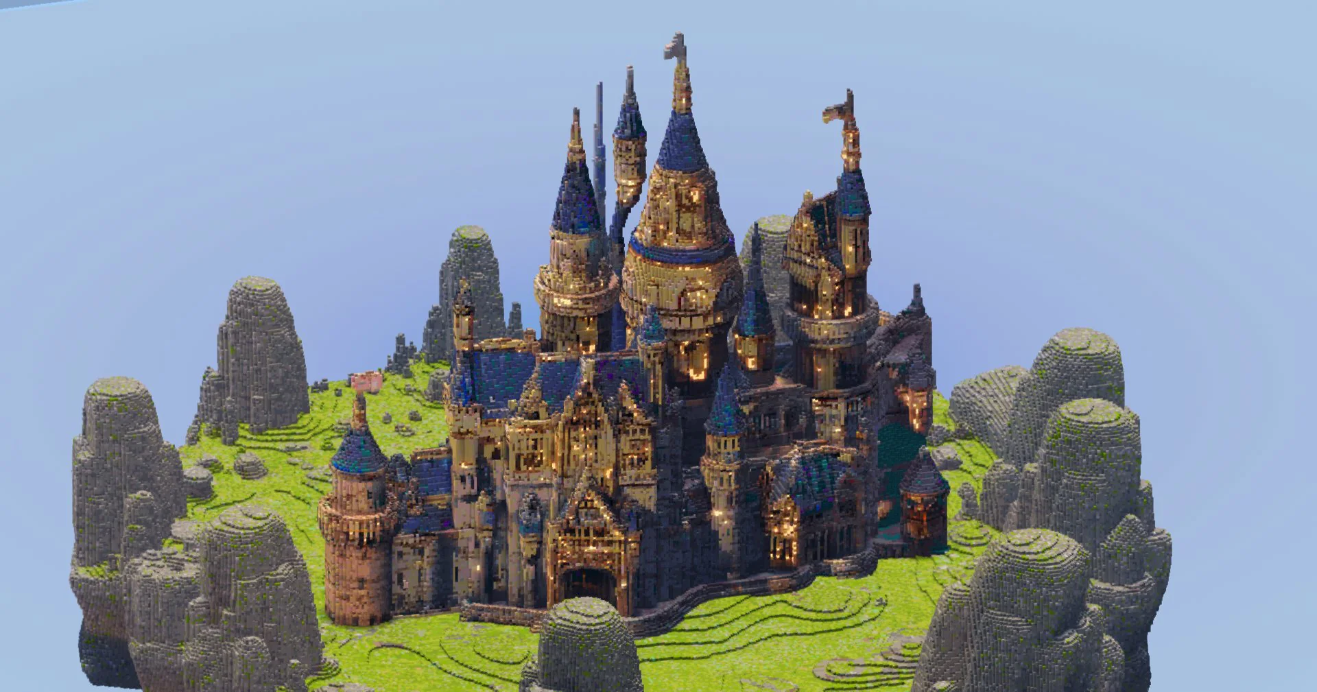 Blue Epic Fantasy Castle - Image 4