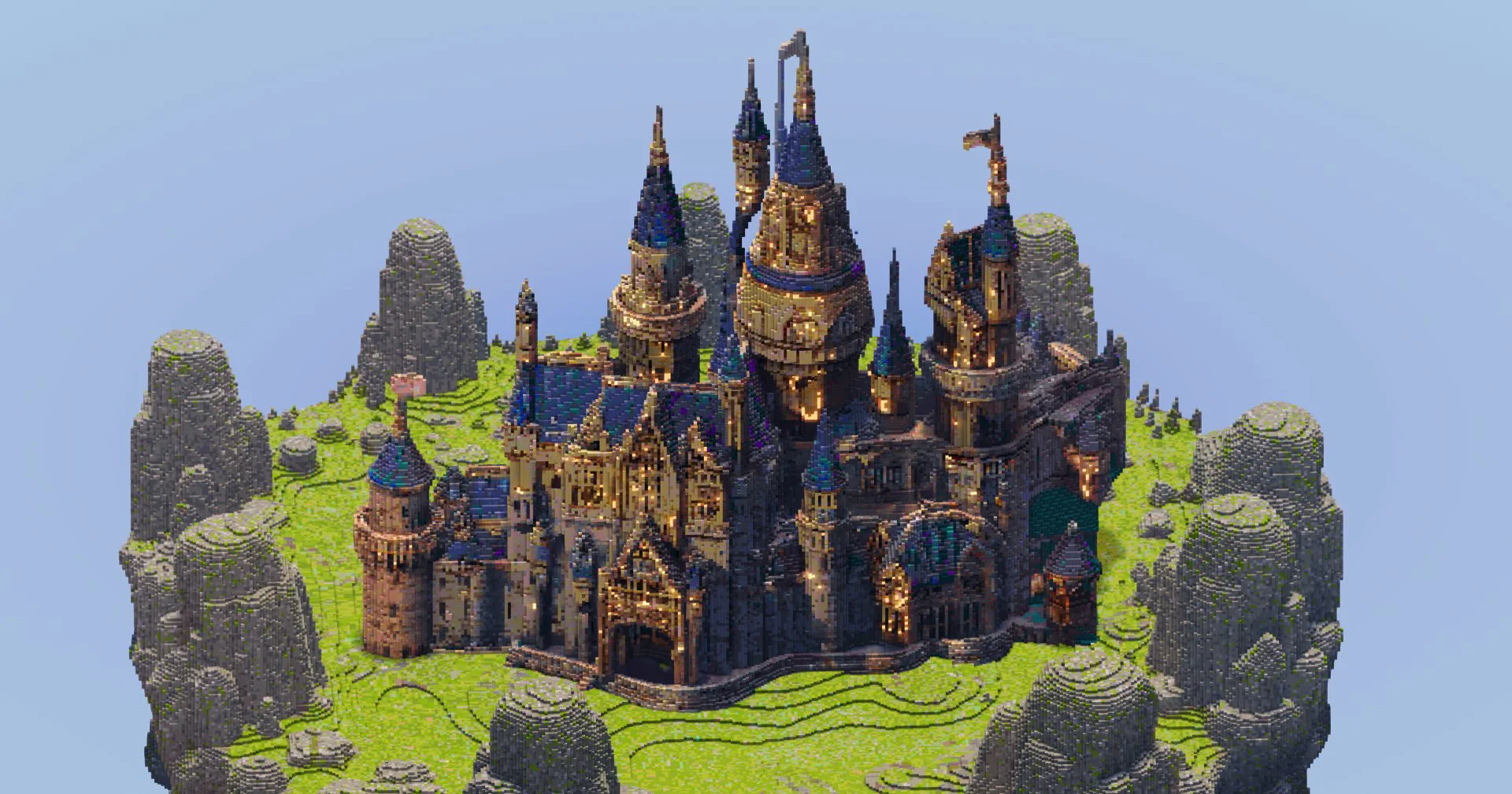 Blue Epic Fantasy Castle - Image 6