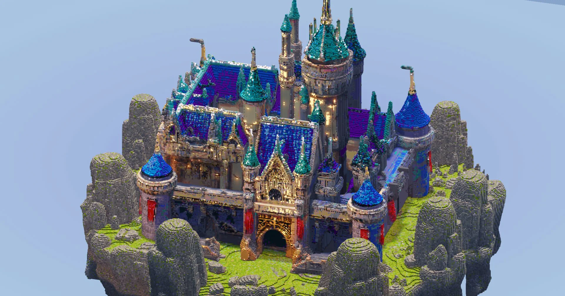 Blue Fantasy Castle - Image 4