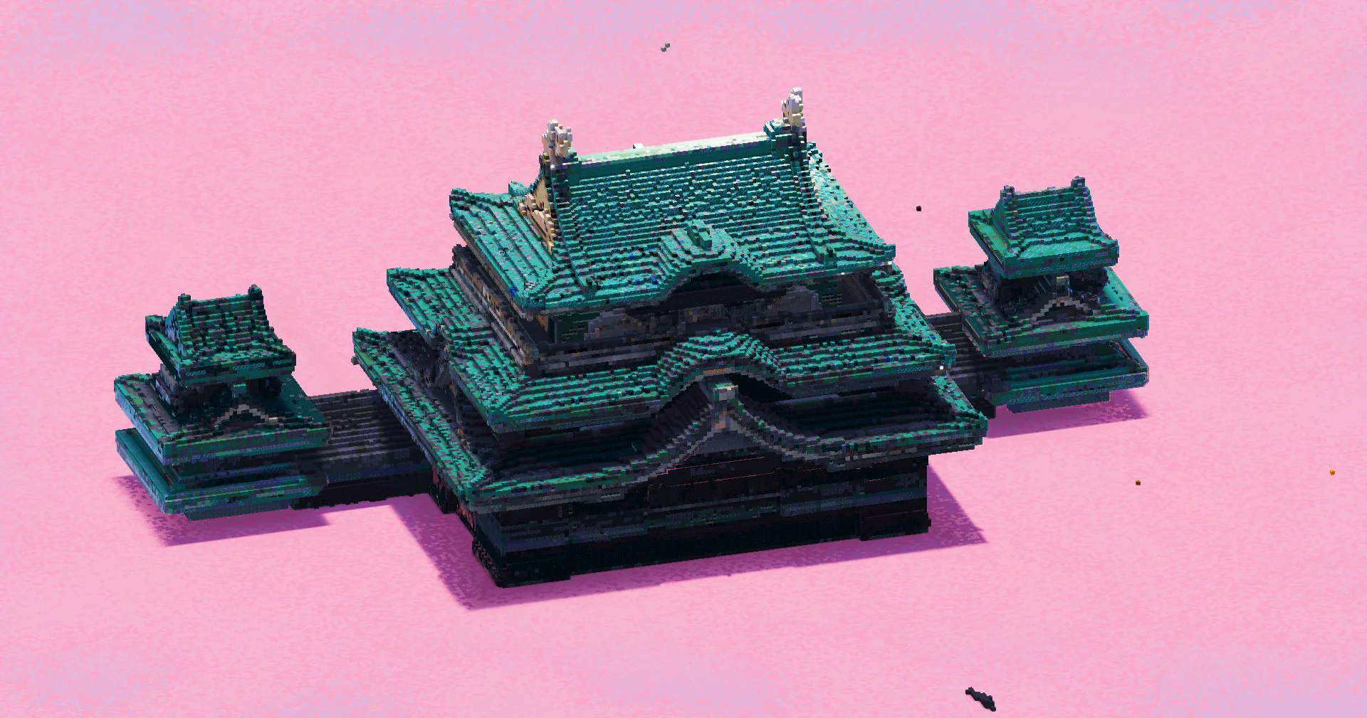 Blue Japanese Castle - Image 2