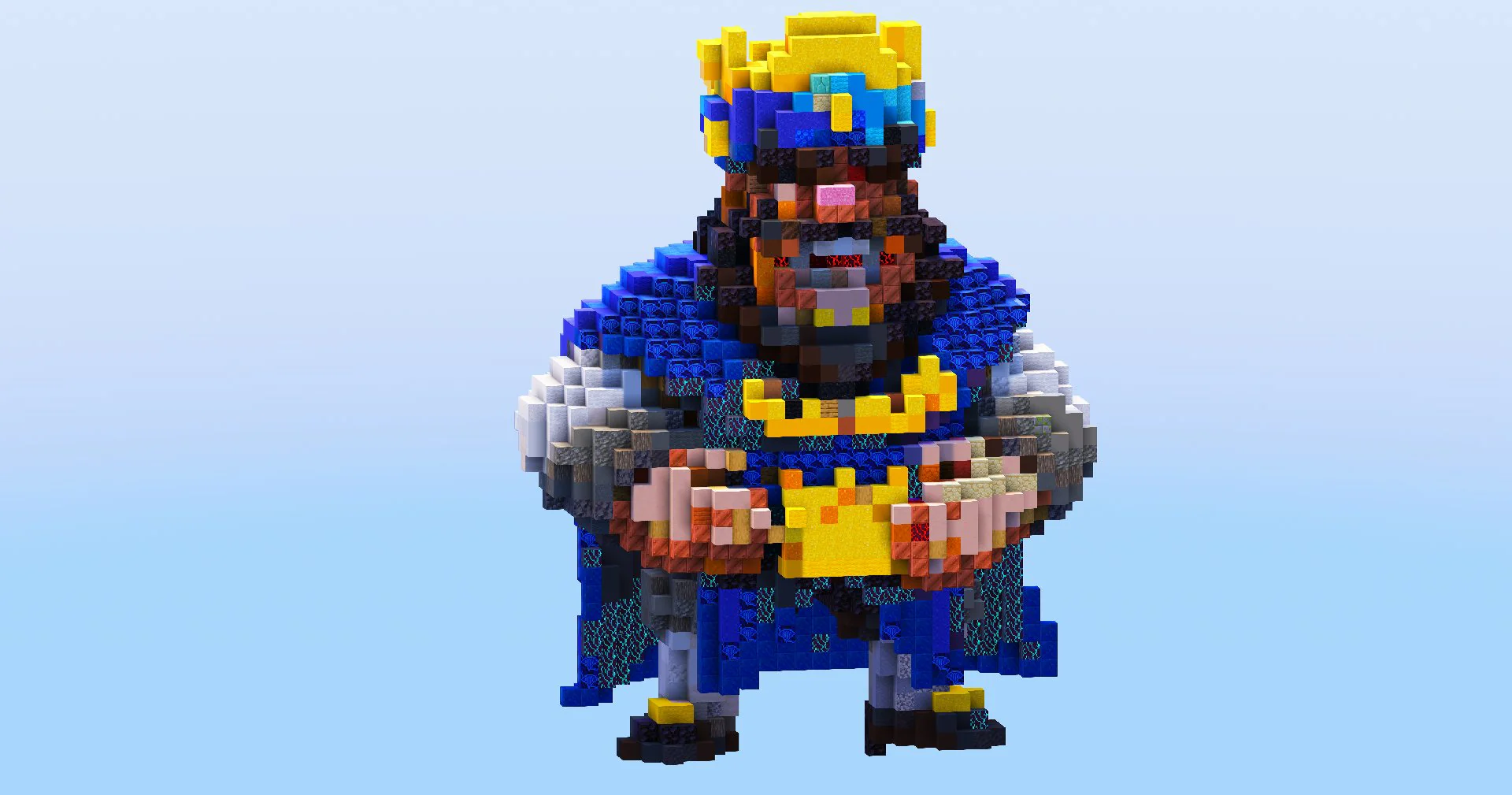 Blue King from Clash Royale - Image 2