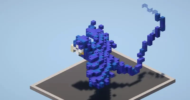 Blue Parrot - Image 2