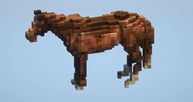 Brown Horse Small - Image 2