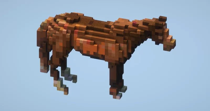 Brown Horse Small - Image 3