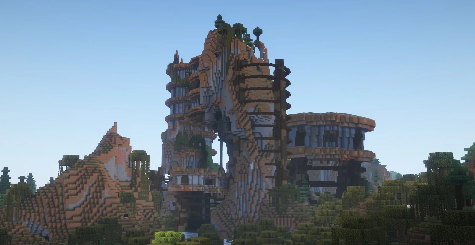 Cliffside Solar Punk towers (Building Set) - Image 13