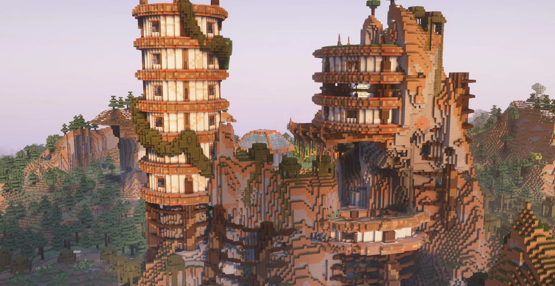 Cliffside Solar Punk towers (Building Set) - Image 18