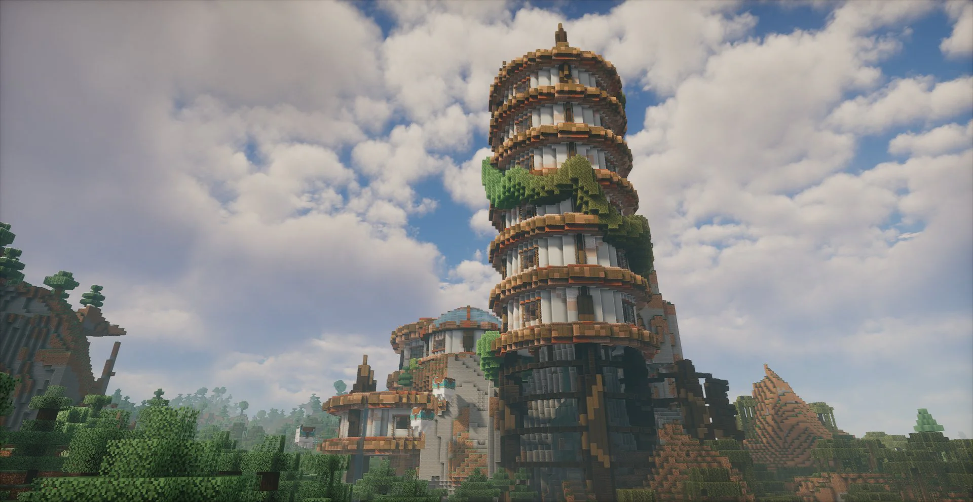 Cliffside Solar Punk towers (Building Set) - Image 19