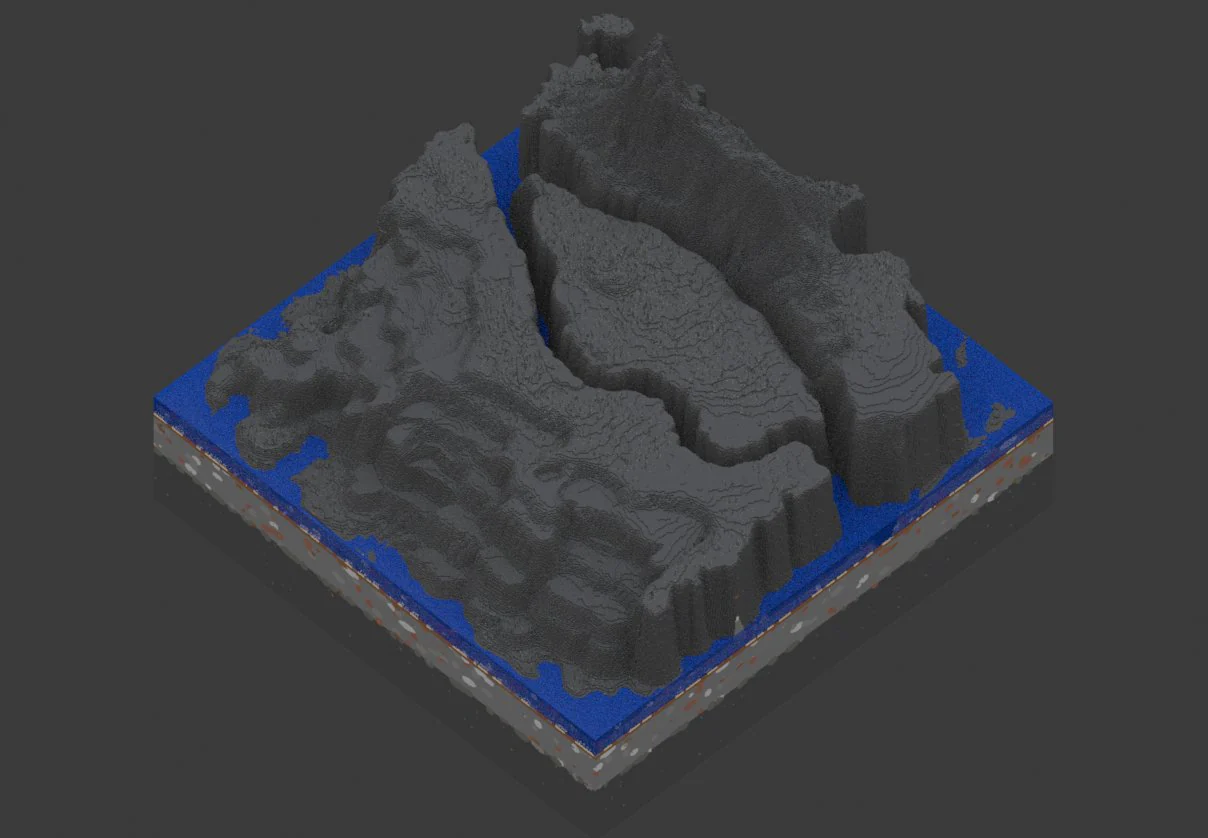 Custom Basalt Cliffs Survival Map - Image 3