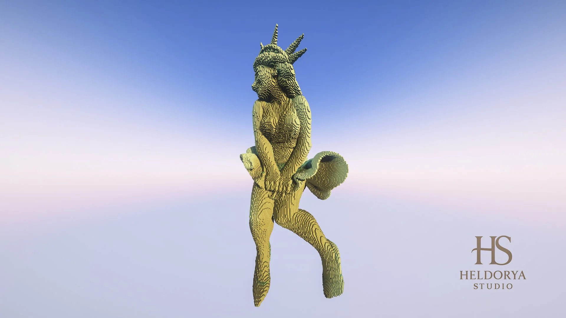 Custom Copper Liberty Statue - Image 2