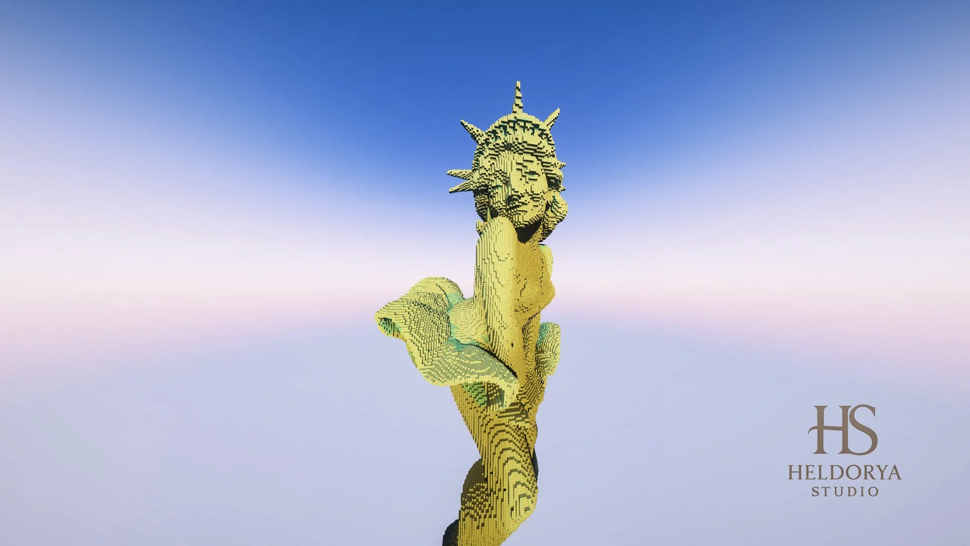 Custom Copper Liberty Statue - Image 3