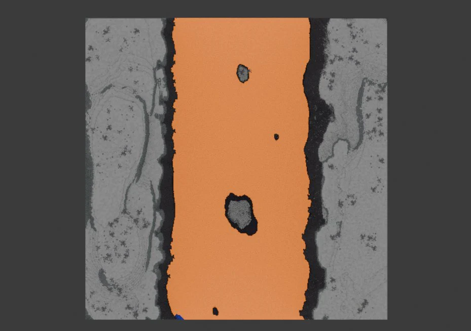 Custom Lava River and Cliffs map - Image 3